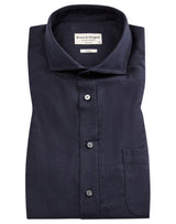BS Halden casual slim fit shirt - Navy