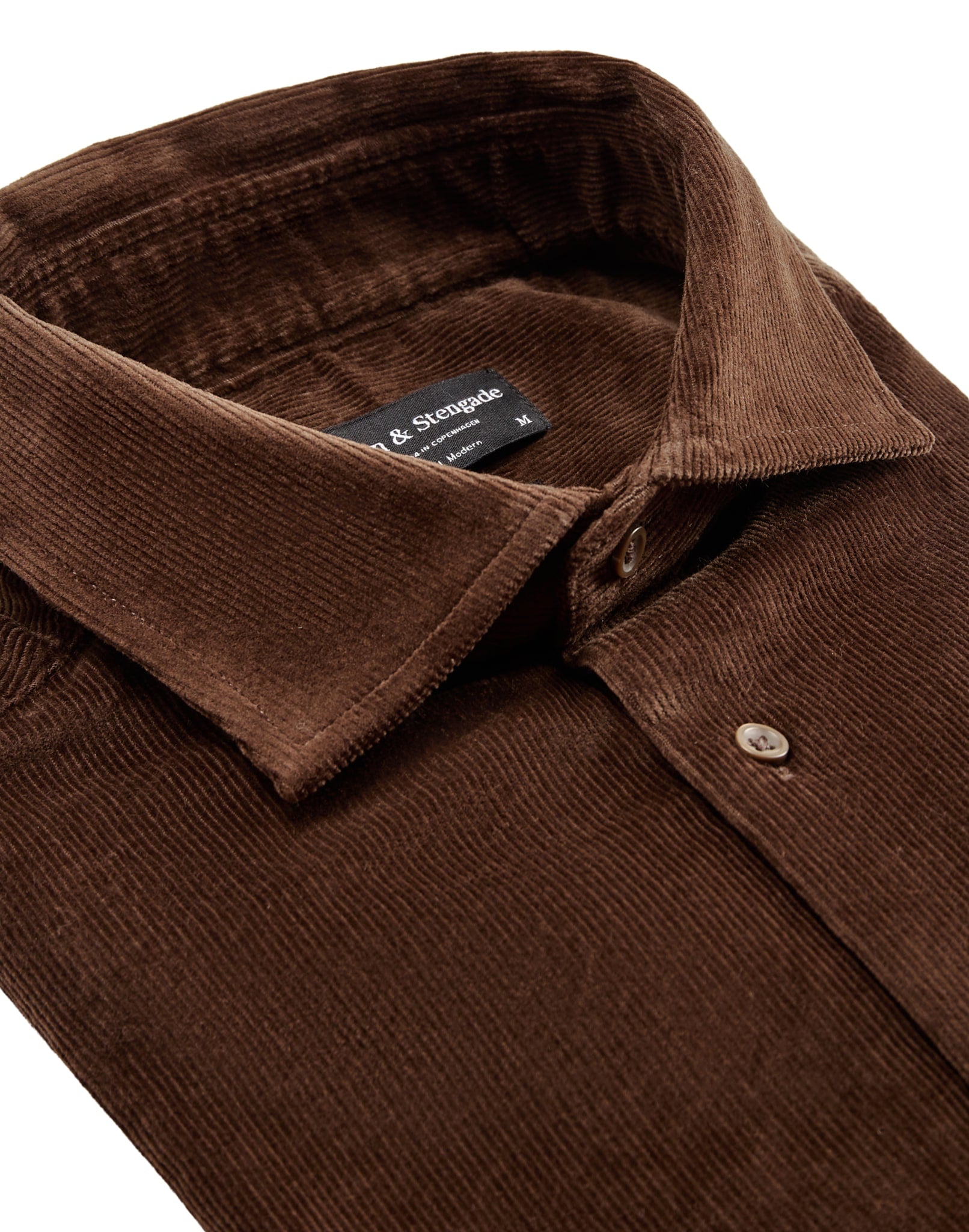 BS Horten casual modern fit Skjorte - Brown