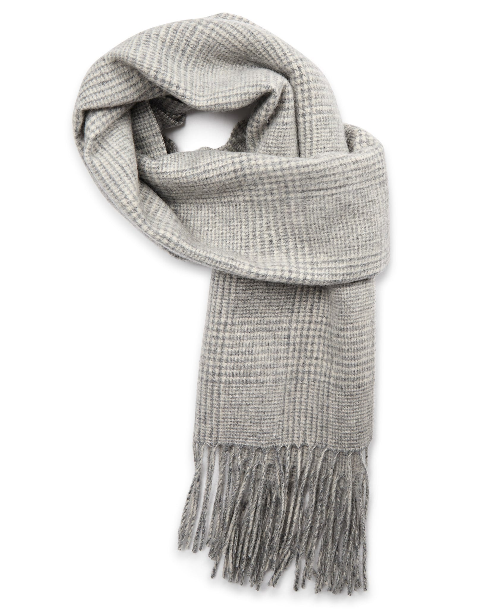 BS Mellencamp Halstørklæde - Light Grey