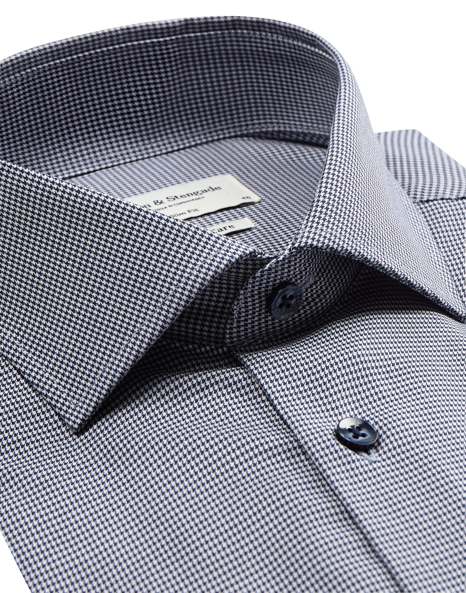 BS Omar slim fit shirt - Dark Blue