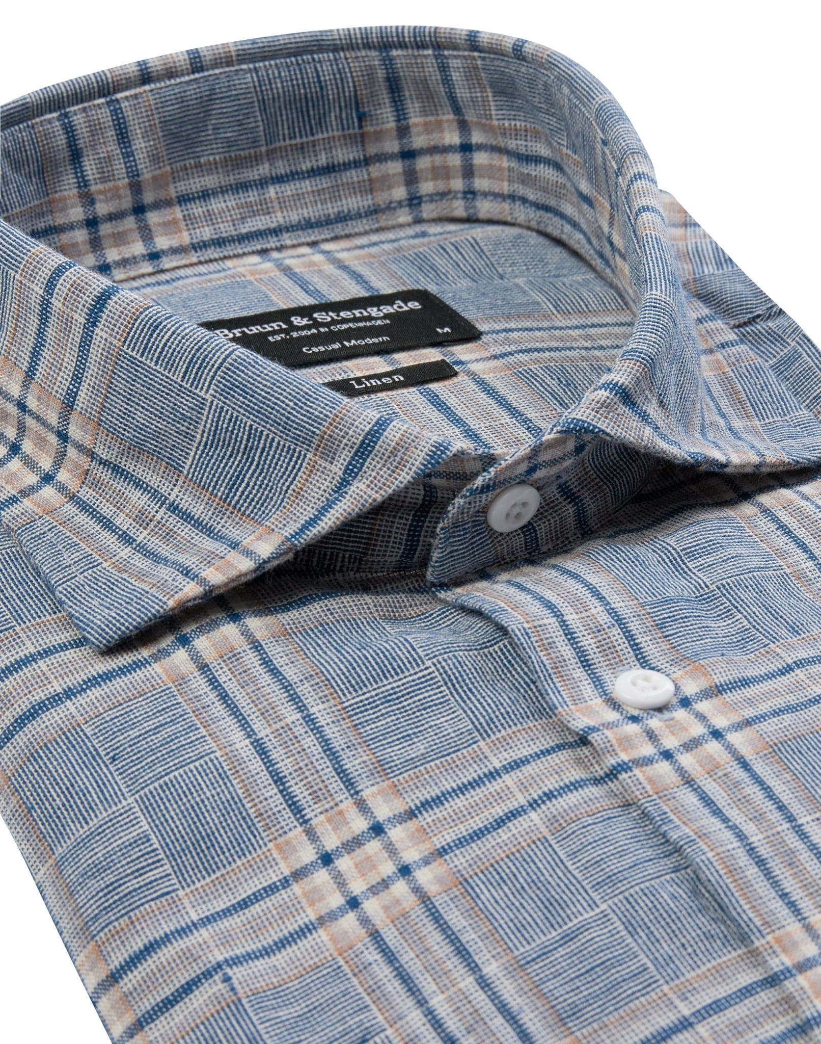 BS Sebastian Casual Modern Fit Skjorte - Blue