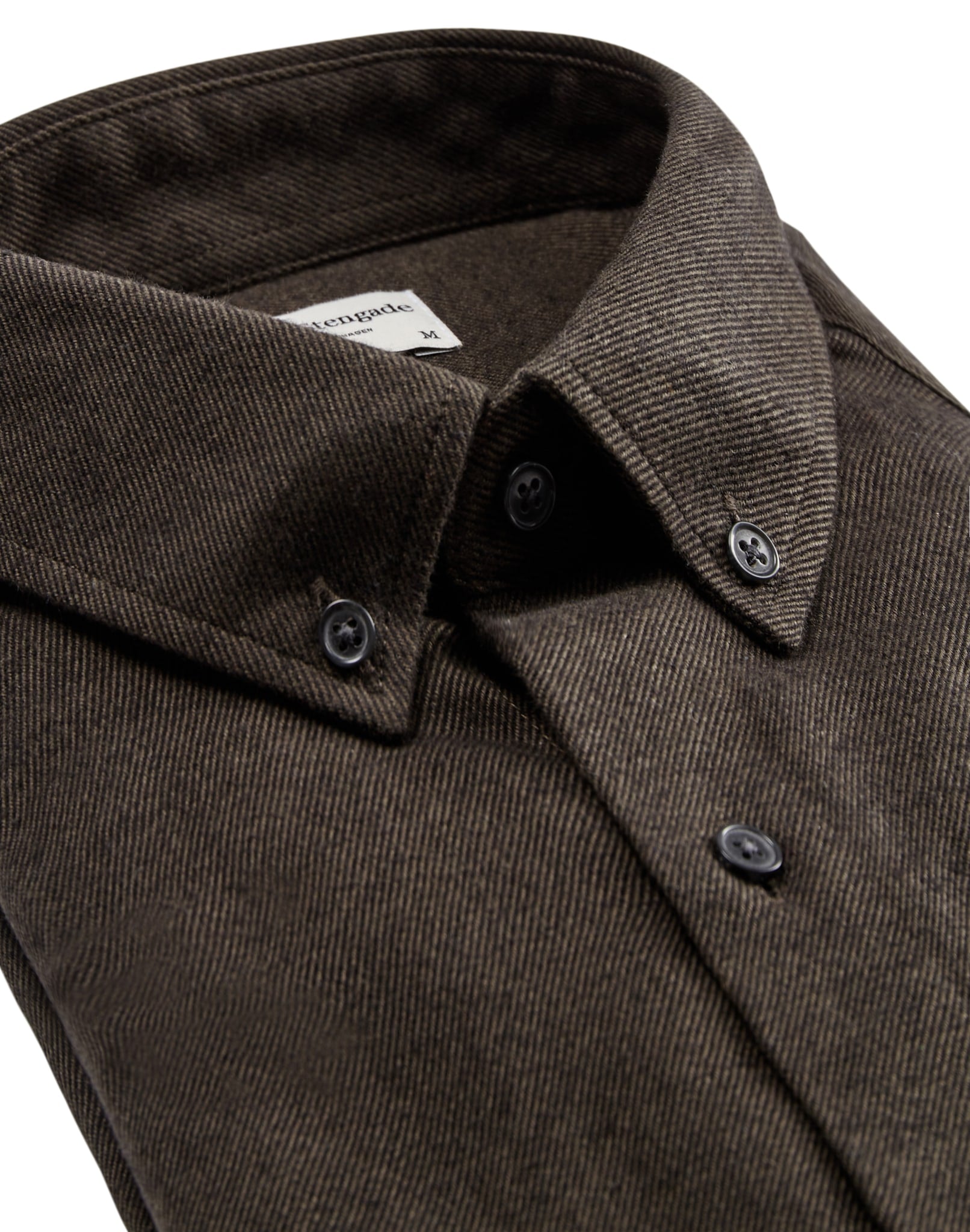BS Tromsoe casual slim fit Skjorte - Dark Green