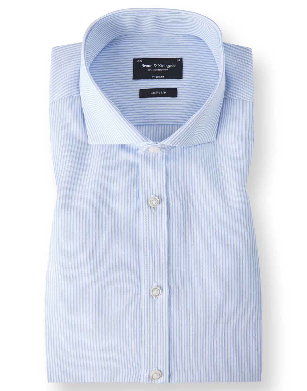BS Becker Modern Fit Shirt Light Blue - Light Blue