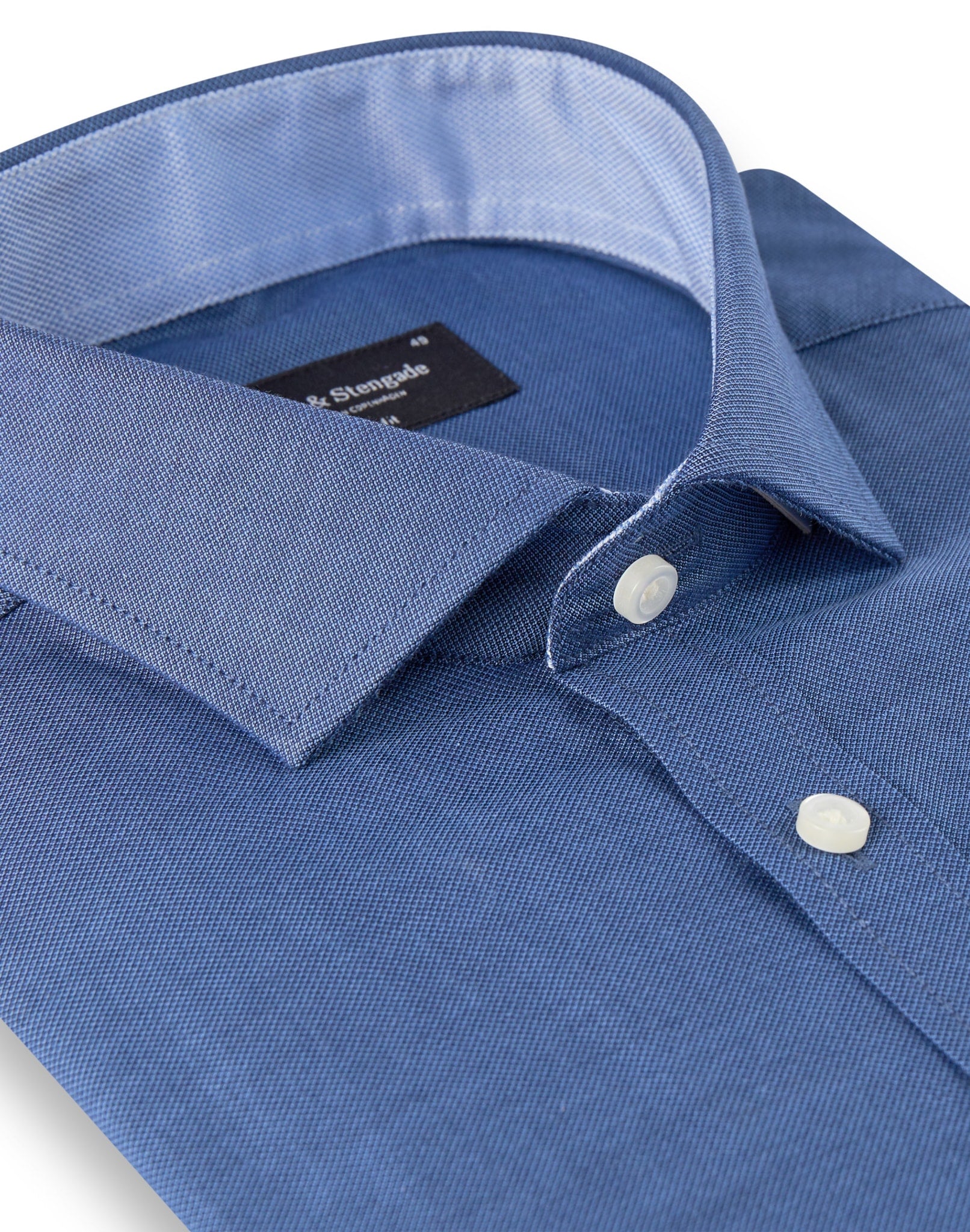 BS Beech Modern Fit Shirt - Dark Blue