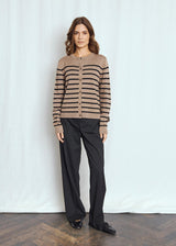 BS Kjersti Regular Fit Knitwear - Brown/Black