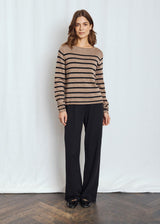 BS Ophelia Regular Fit Knitwear - Brown/Black