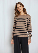 BS Ophelia Regular Fit Knitwear - Brown/Black
