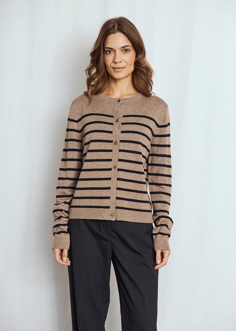 BS Kjersti Regular Fit Knitwear - Brown/Black