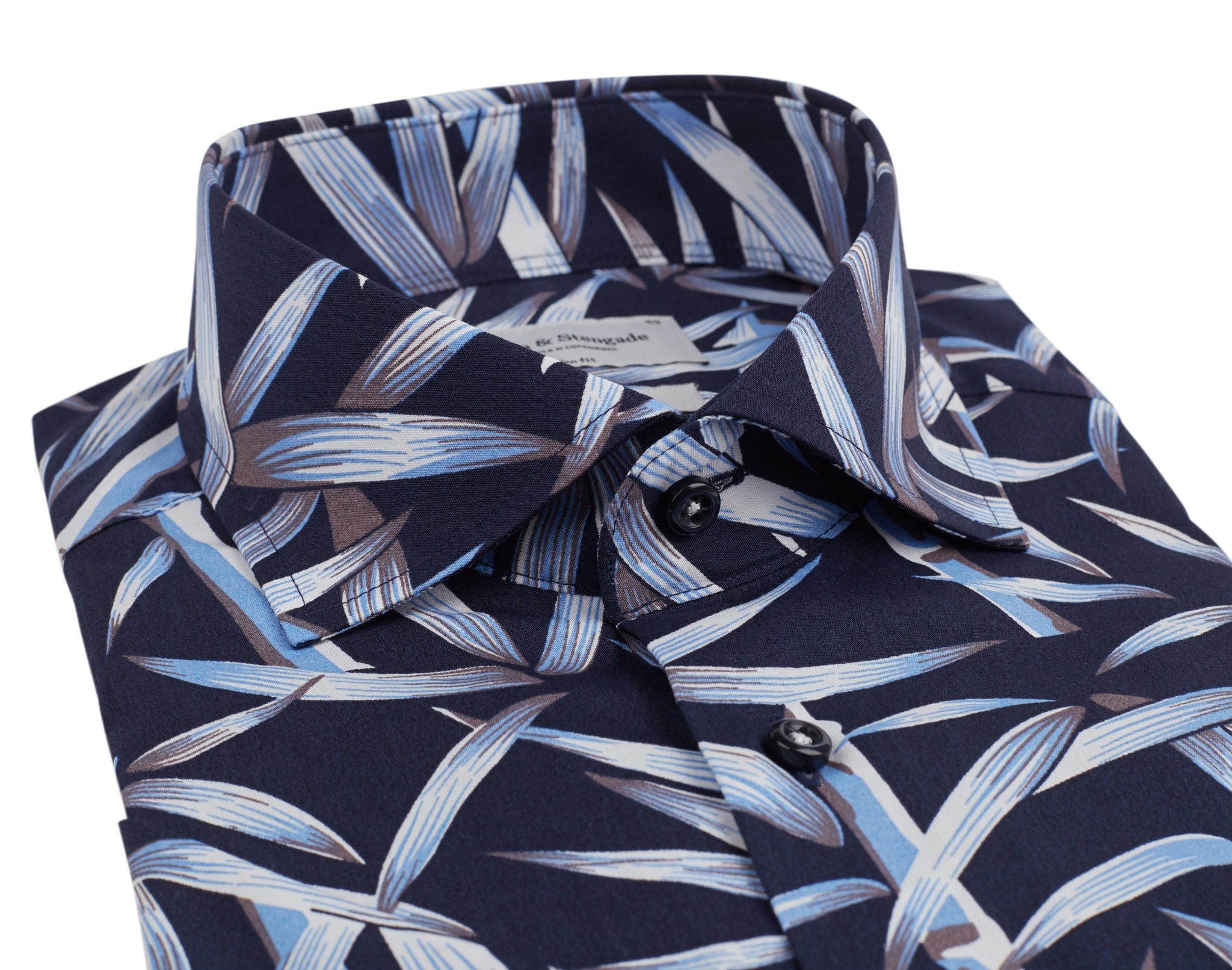 BS Bonanno Slim Fit Skjorte - Navy
