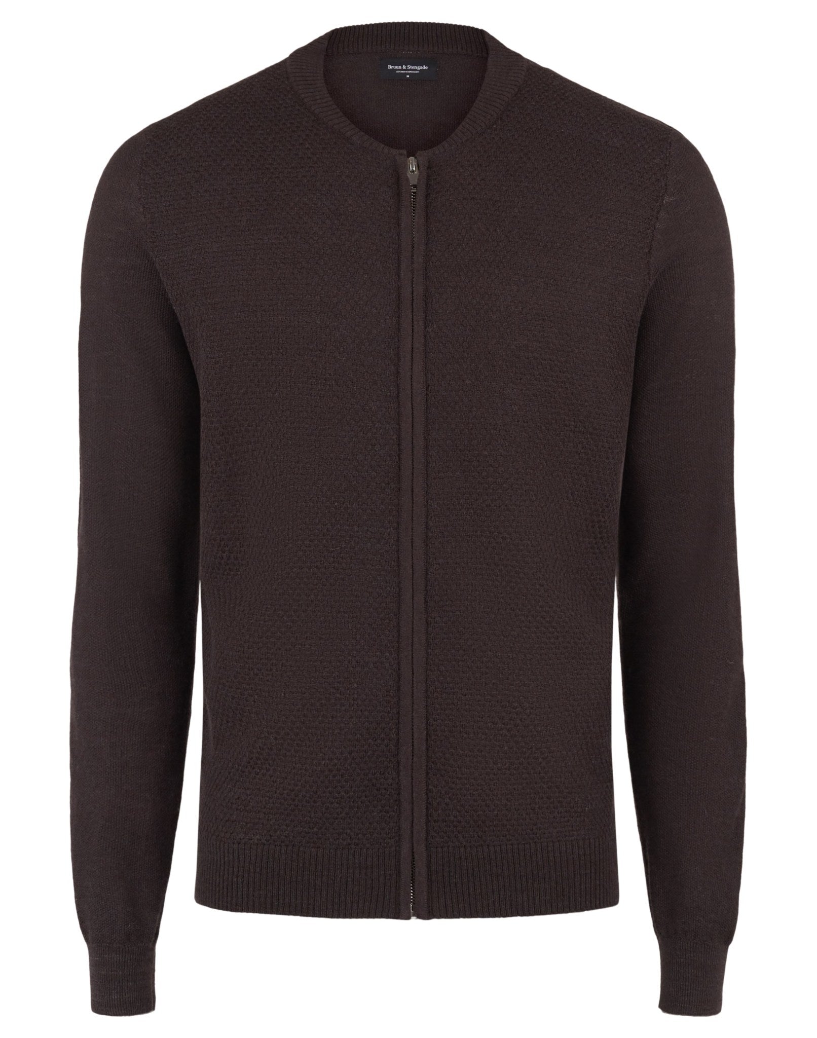 BS Carlos Regular Fit Strik - Dark Brown