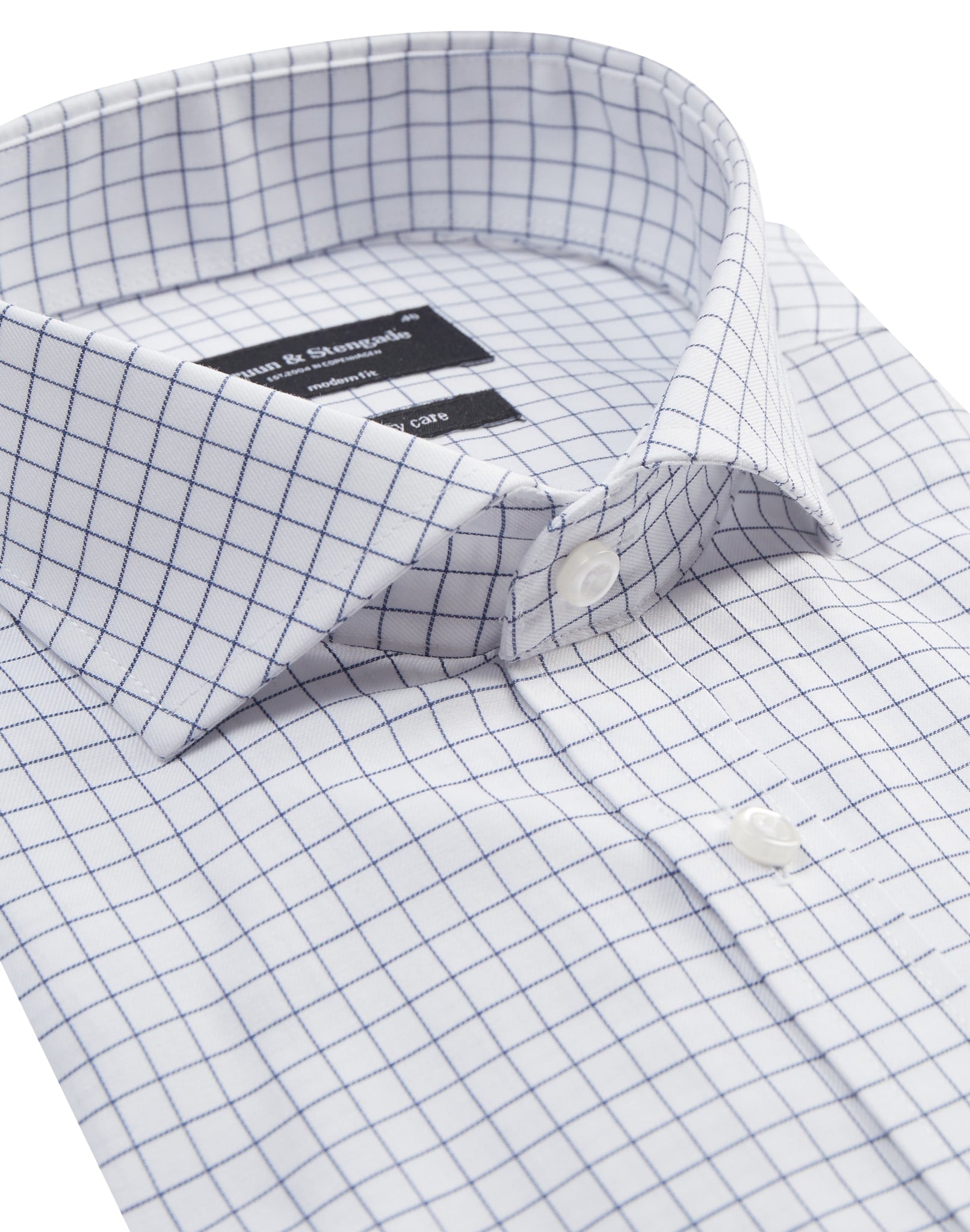 BS Chalou Modern Fit Skjorte - White