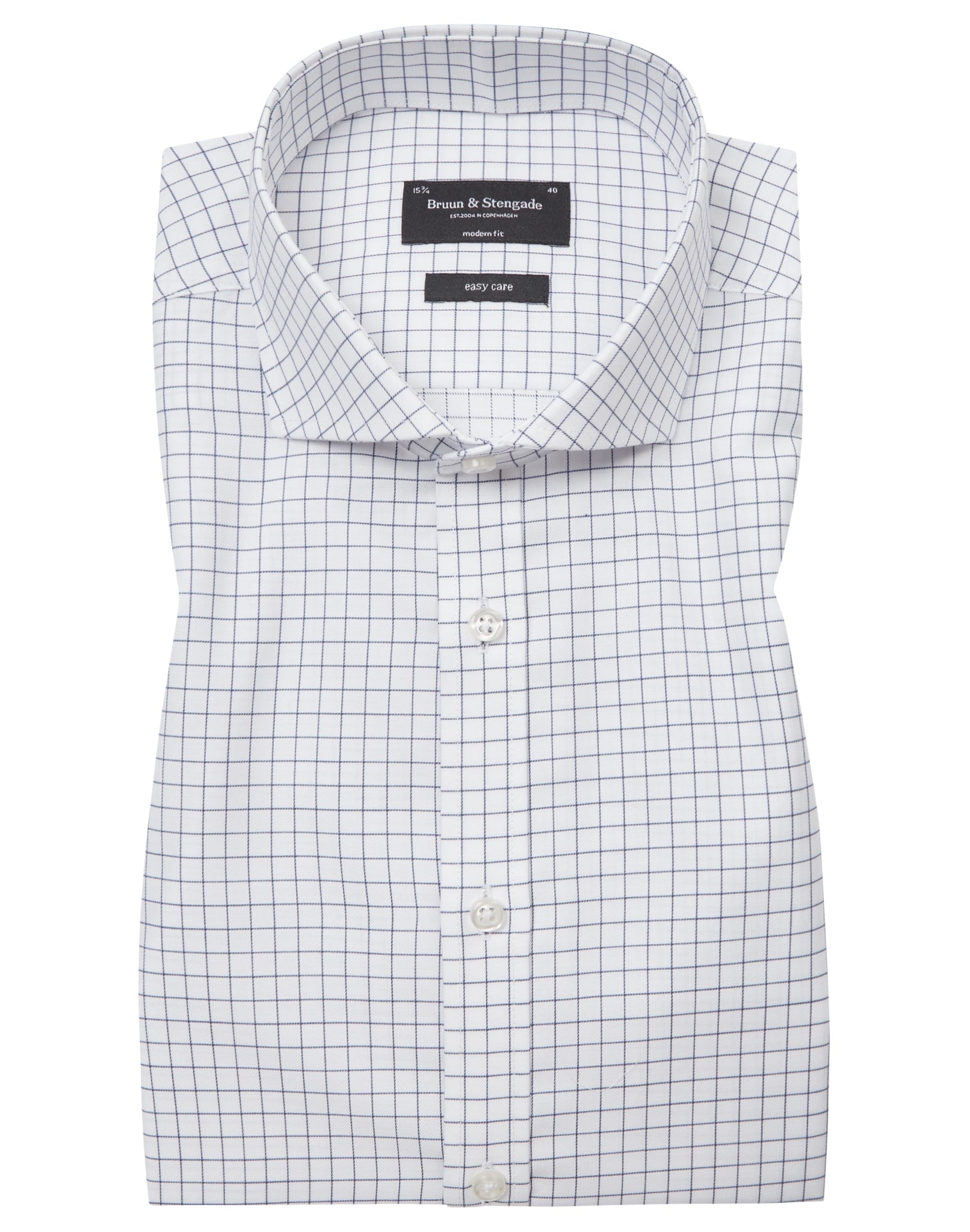 BS Chalou Modern Fit Skjorte - White