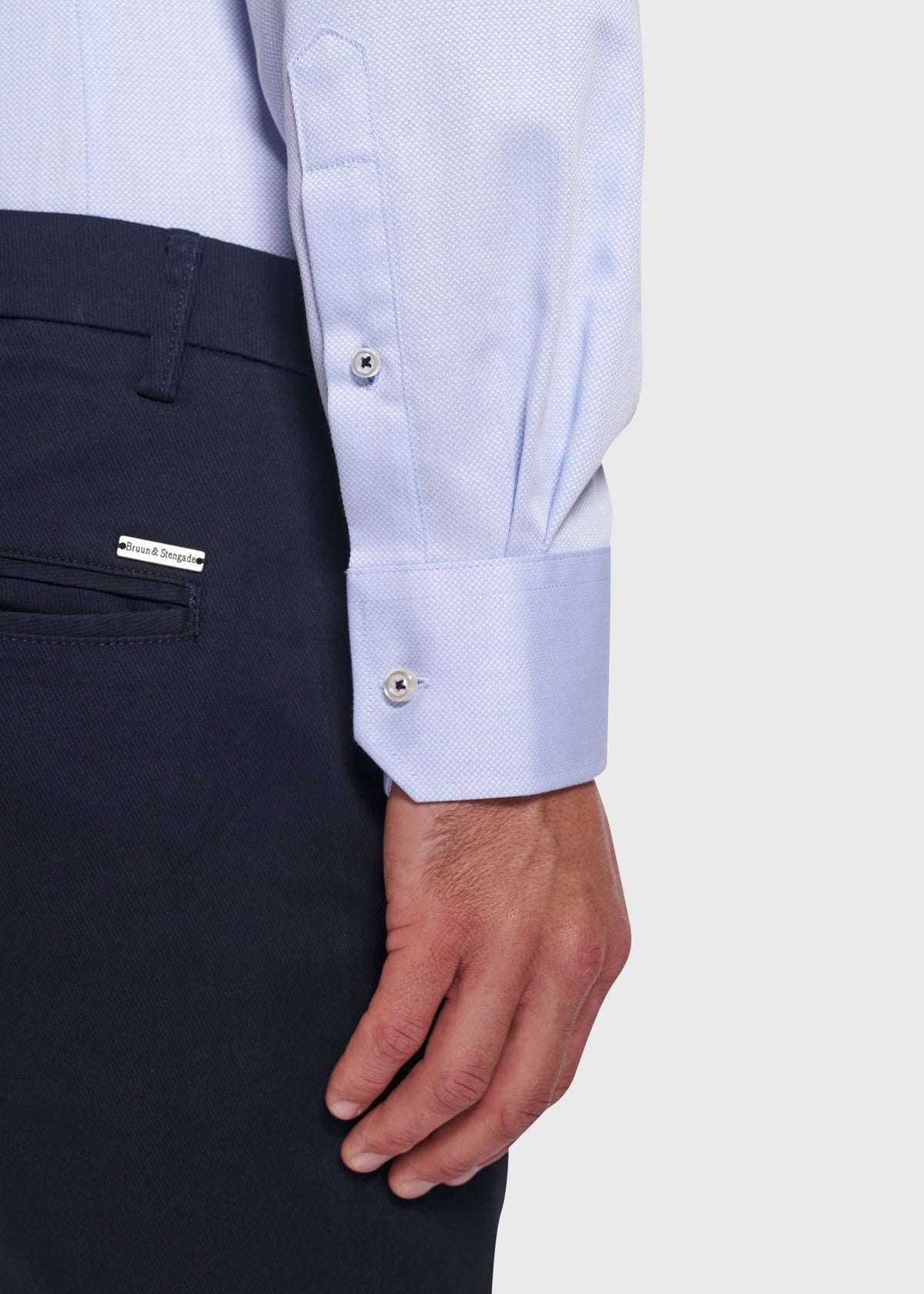 BS Danny Slim Fit Shirt - Light Blue