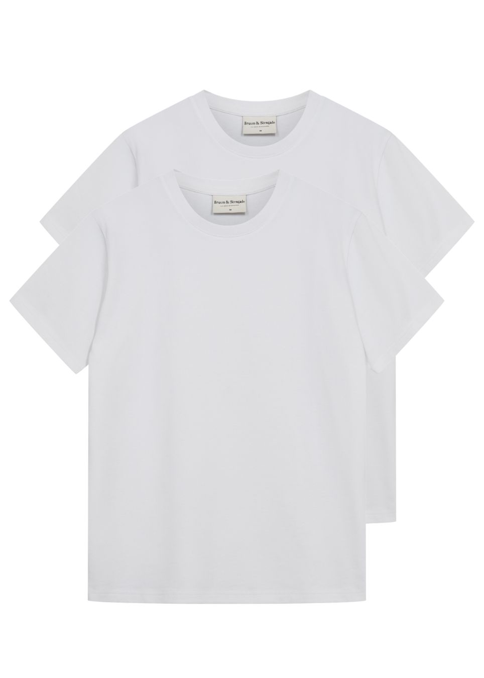 BS Stanley T-shirt Regular Fit 2-pack - White