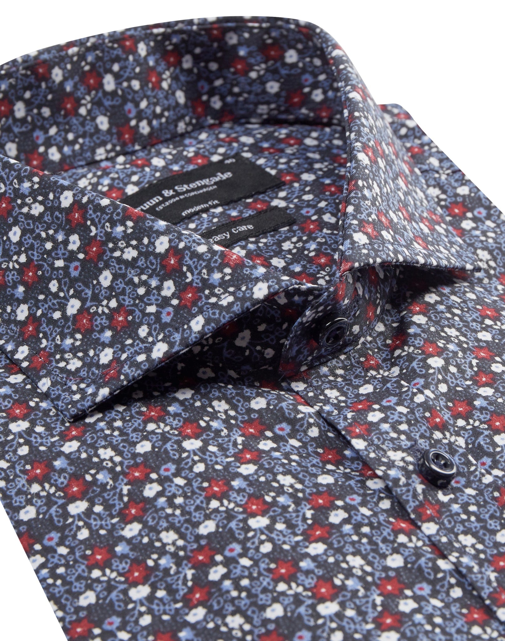 BS Dries Modern Fit Skjorte - Thunder