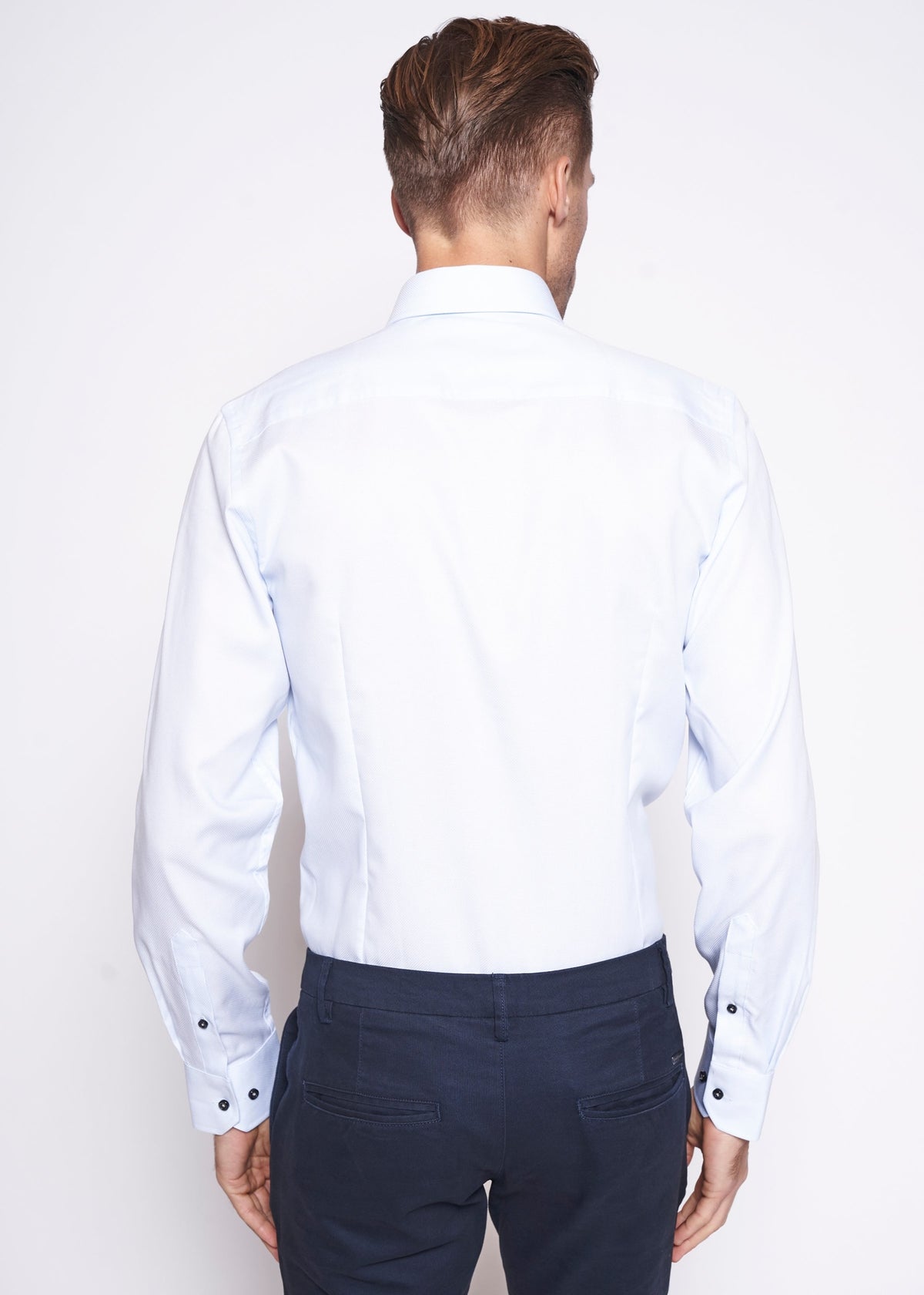 BS Fer Modern Fit Shirt Light Blue - Light Blue