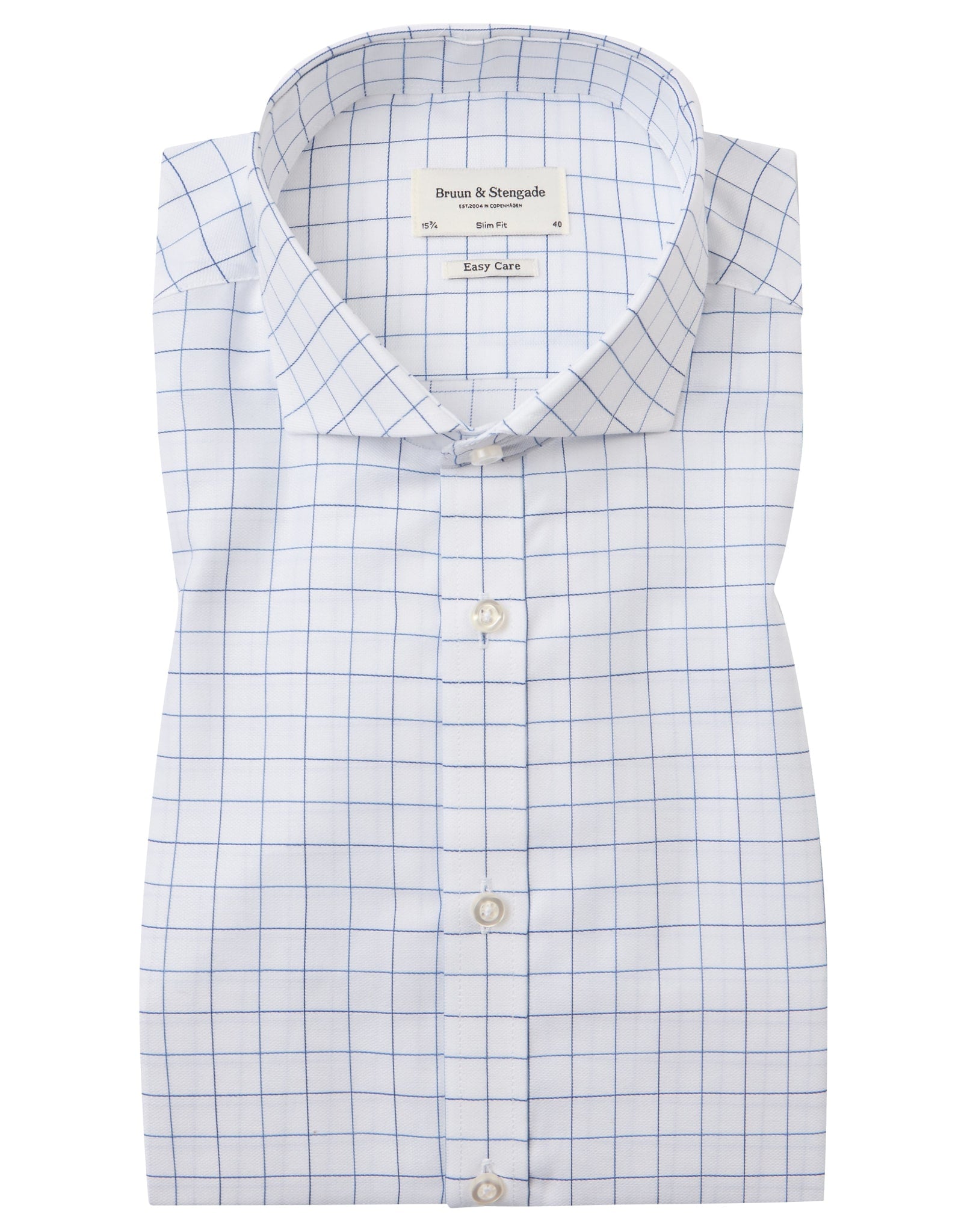 BS Figueroa Slim Fit Skjorte - White
