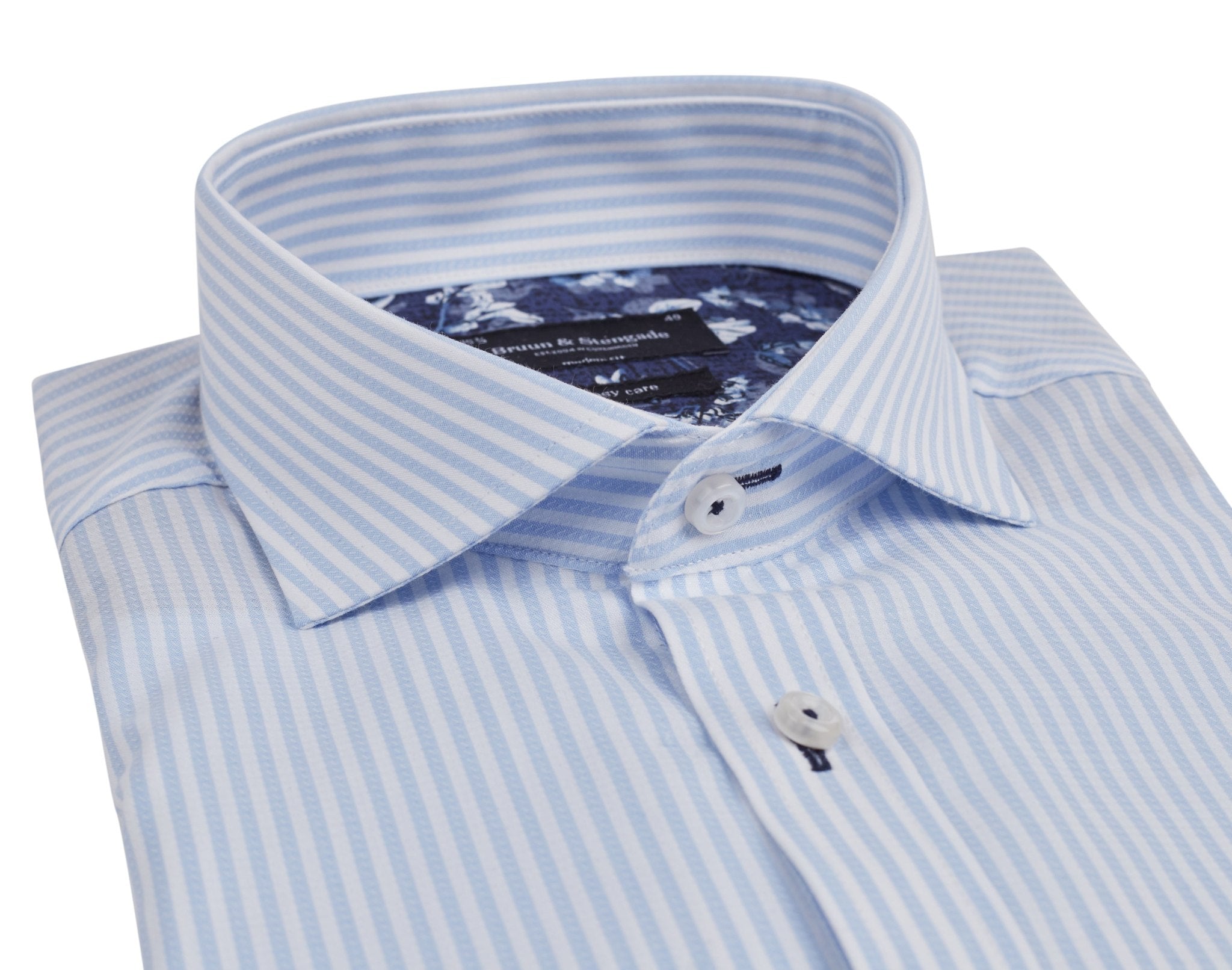 BS Foyth Modern Fit Skjorte - Light Blue