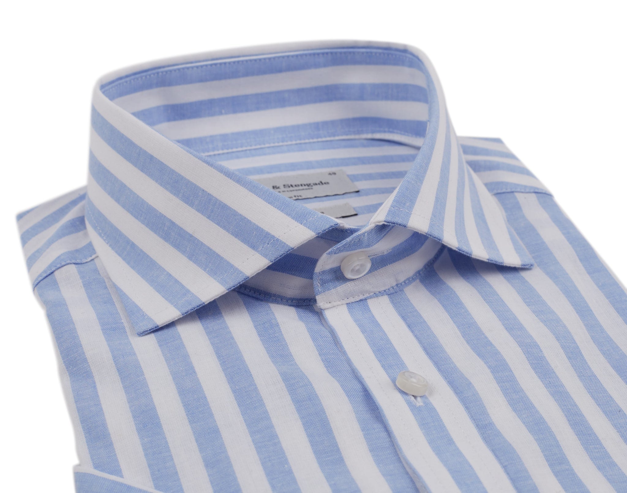 BS Gambino Slim Fit Skjorte - Light Blue