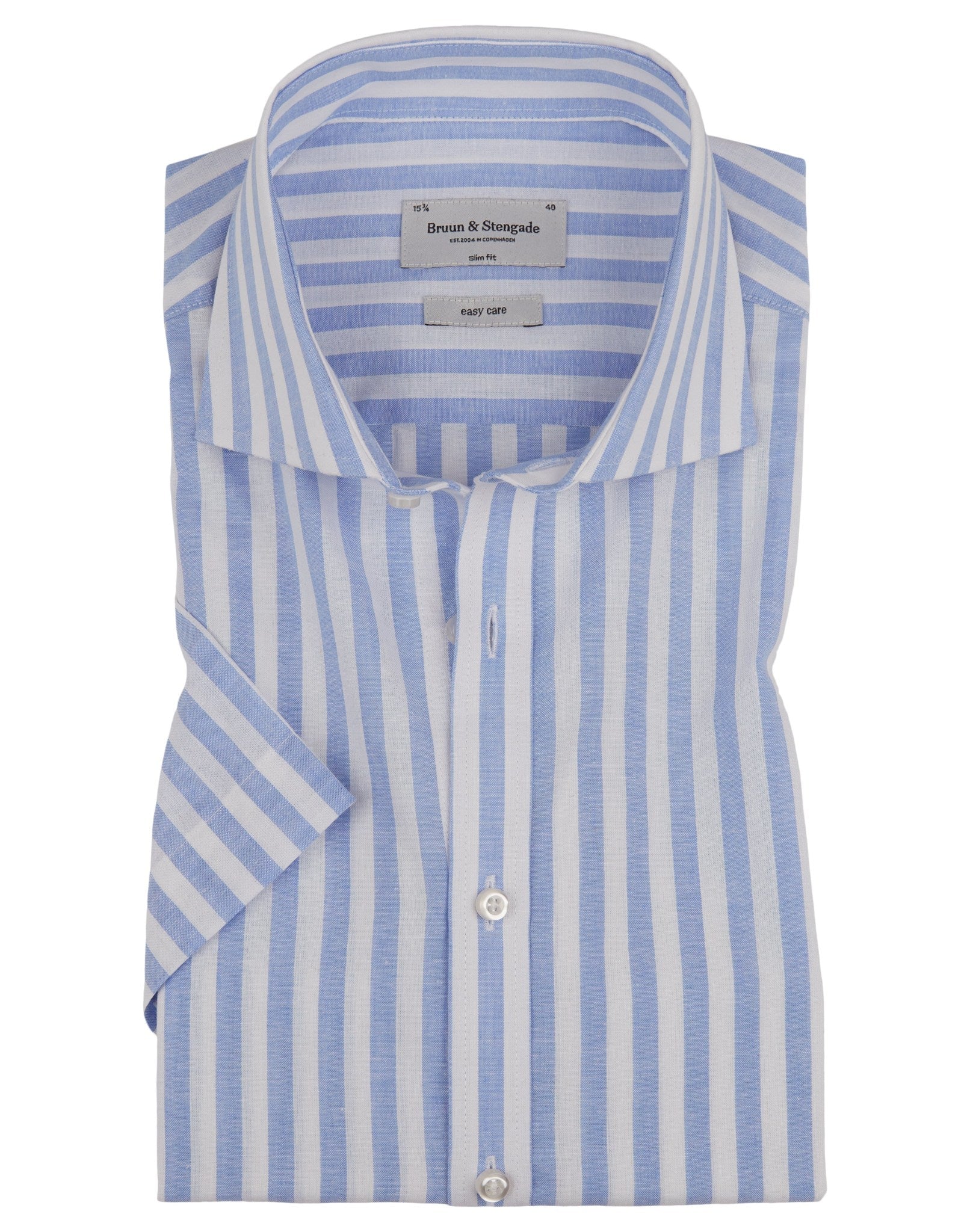 BS Gambino Slim Fit Skjorte - Light Blue