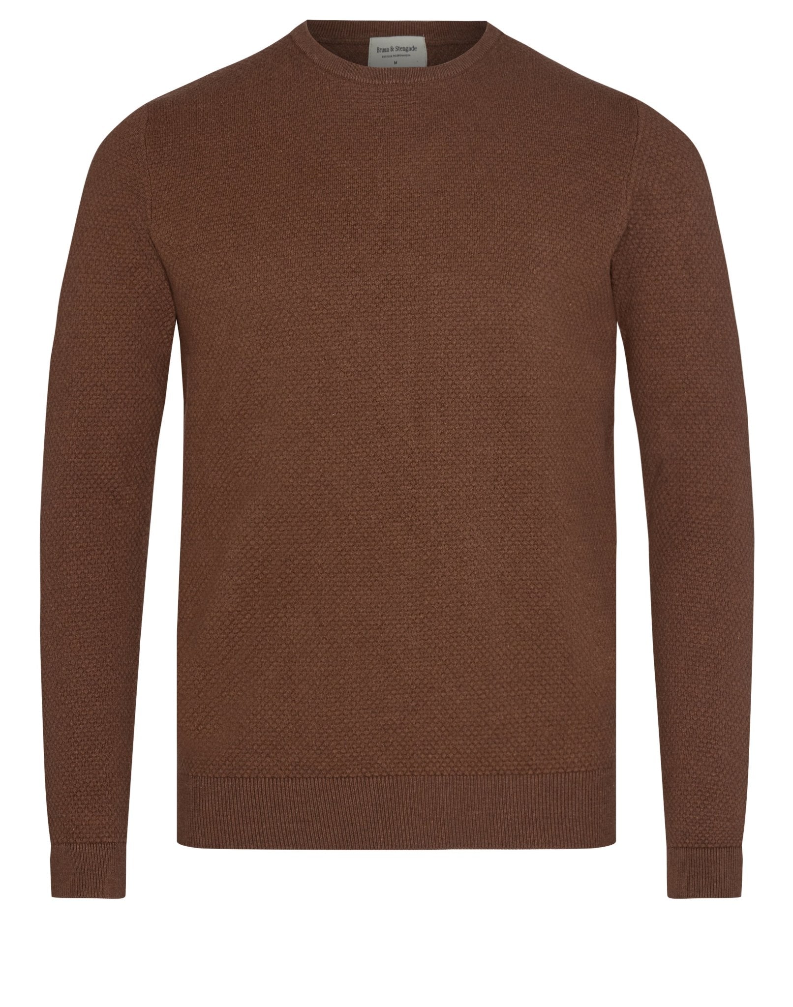 BS Gasquet Regular Fit Strik - Tobacco