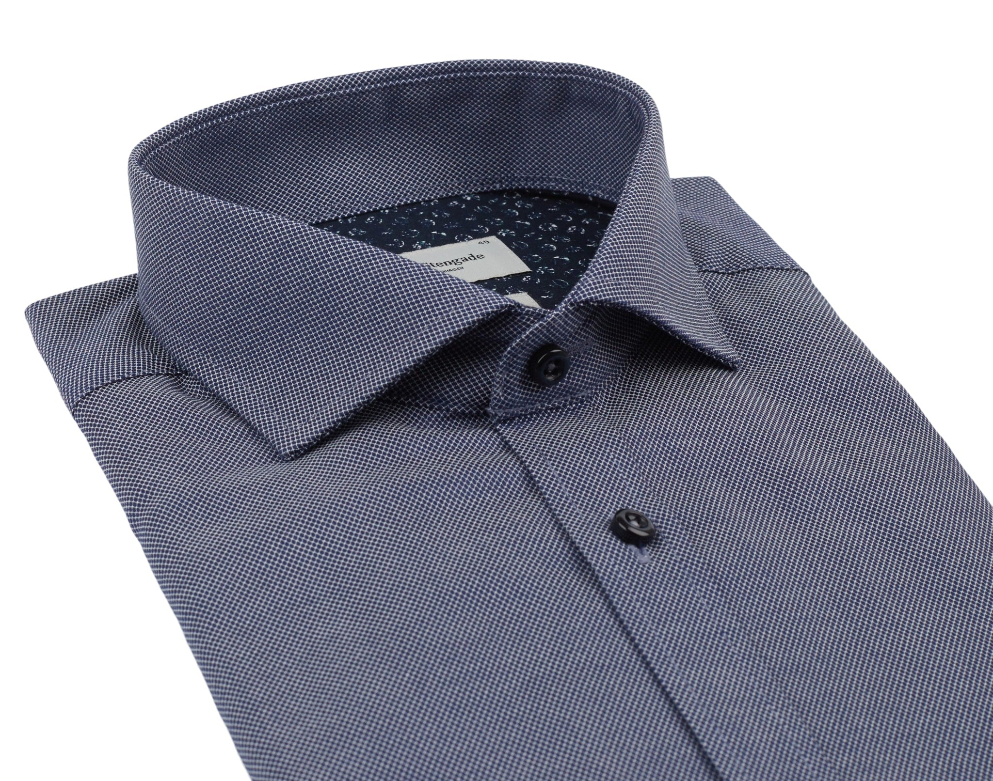 BS Gemma Slim Fit Skjorte - Navy