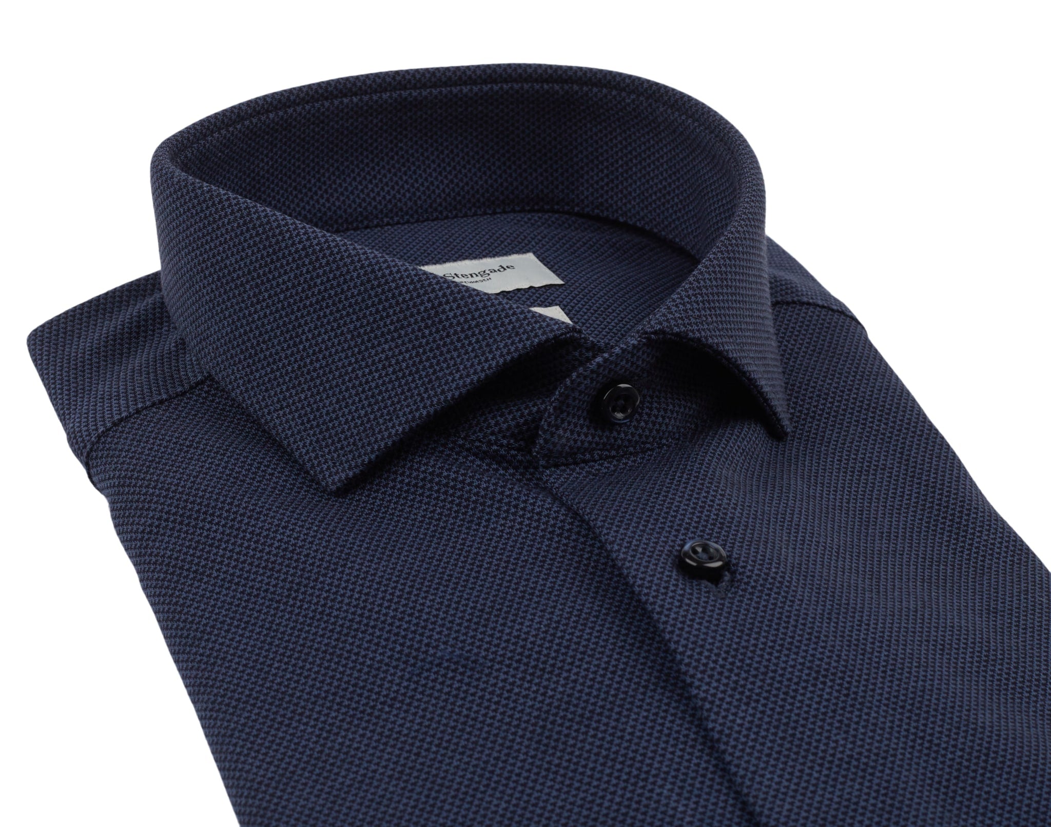 BS Geraint Slim Fit Skjorte - Blue
