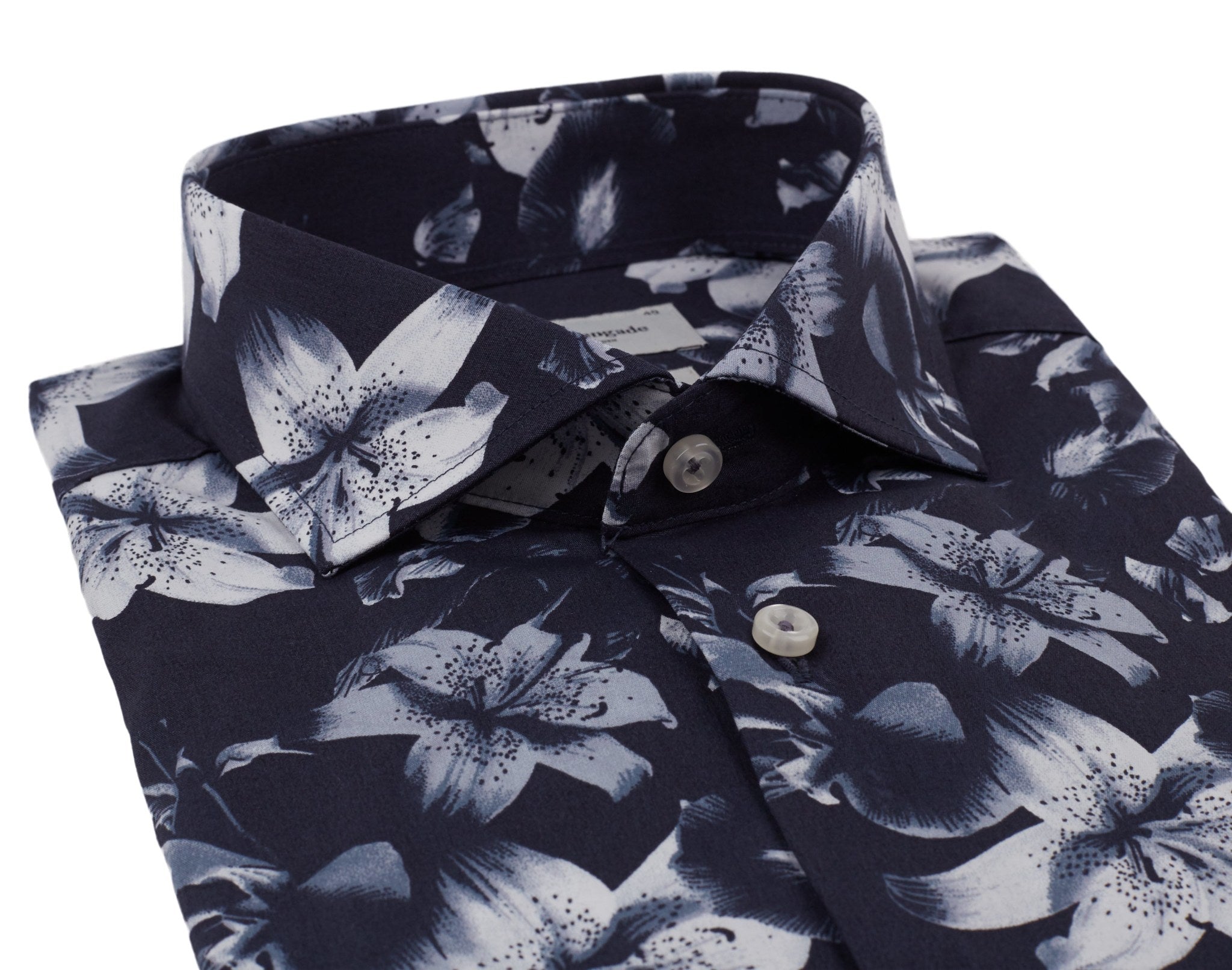 BS Giancarlo Slim Fit Skjorte - Navy