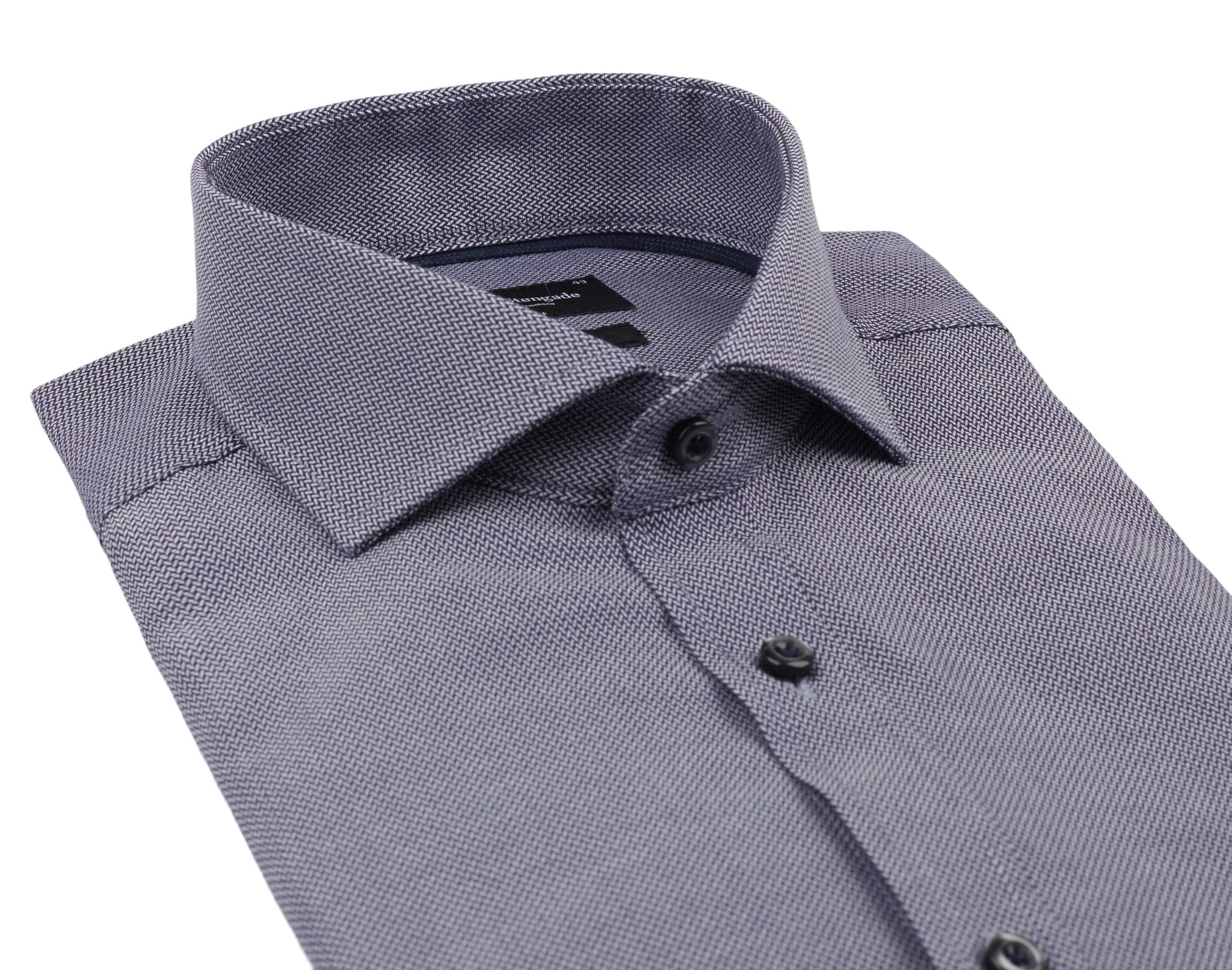 BS Greenwood Modern Fit Skjorte - Navy