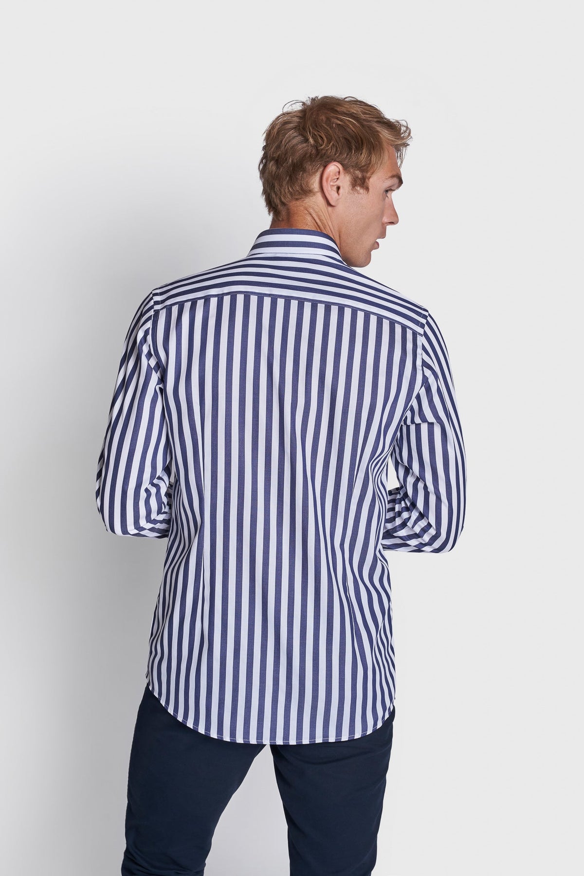 BS Jadon Modern Fit Skjorte - Navy