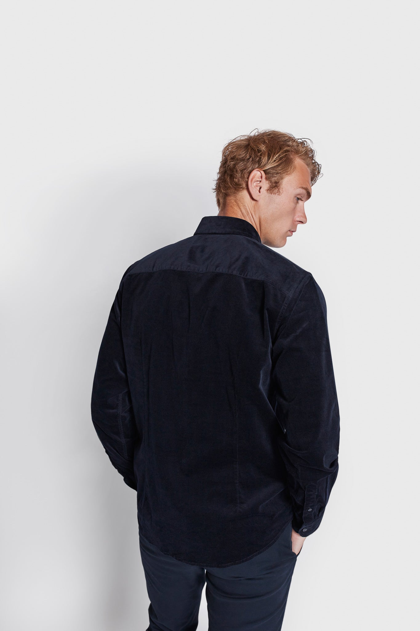 BS Jallow Casual Modern Fit Skjorte - Navy