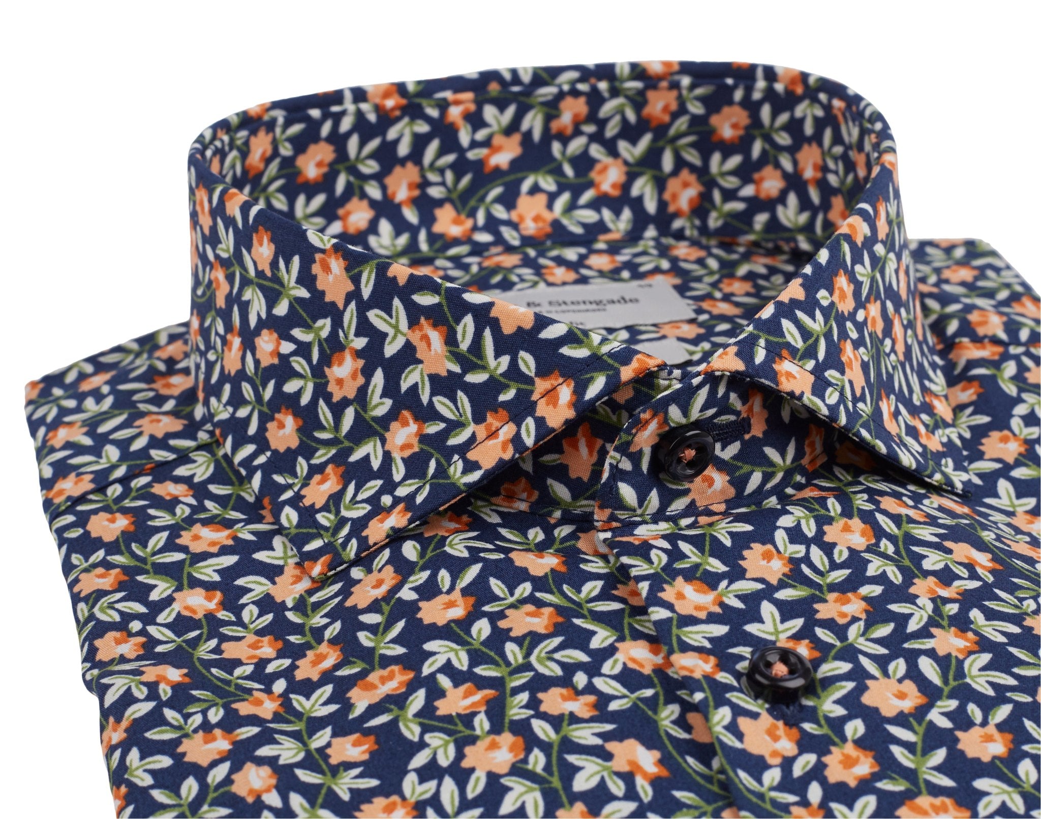 BS Jesse Slim Fit Skjorte - Dark Blue