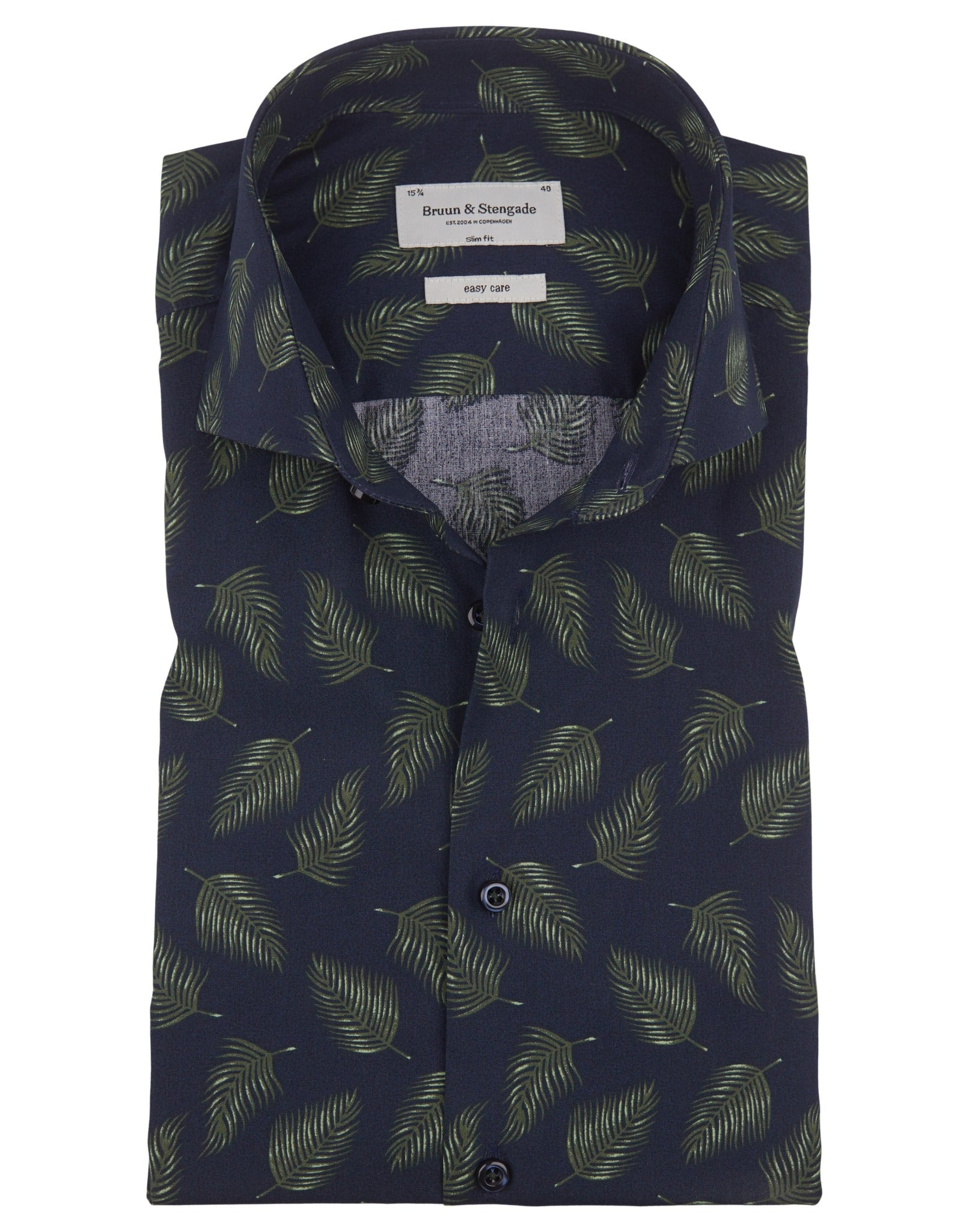 BS Jimmy Slim Fit Shirt - Navy