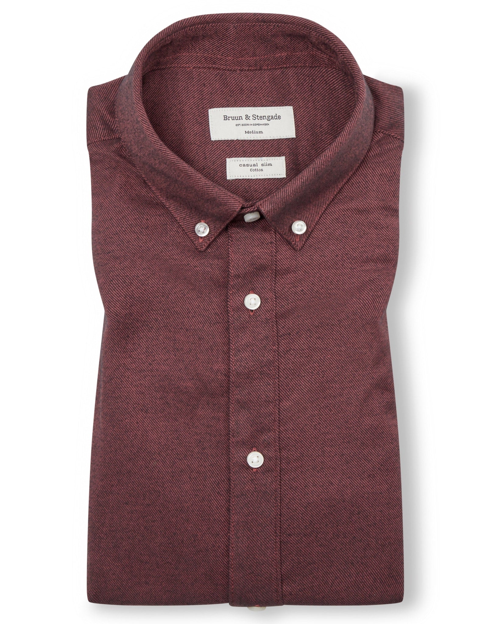 BS Jobe Casual Slim Fit Skjorte - Orange