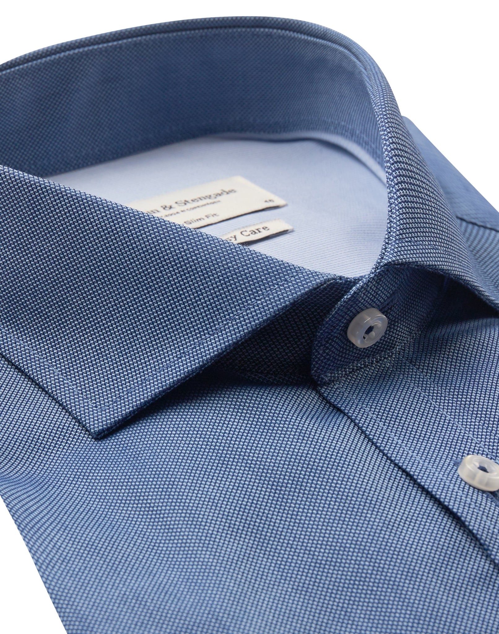 BS Klinsmann Slim Fit Skjorte - Blue