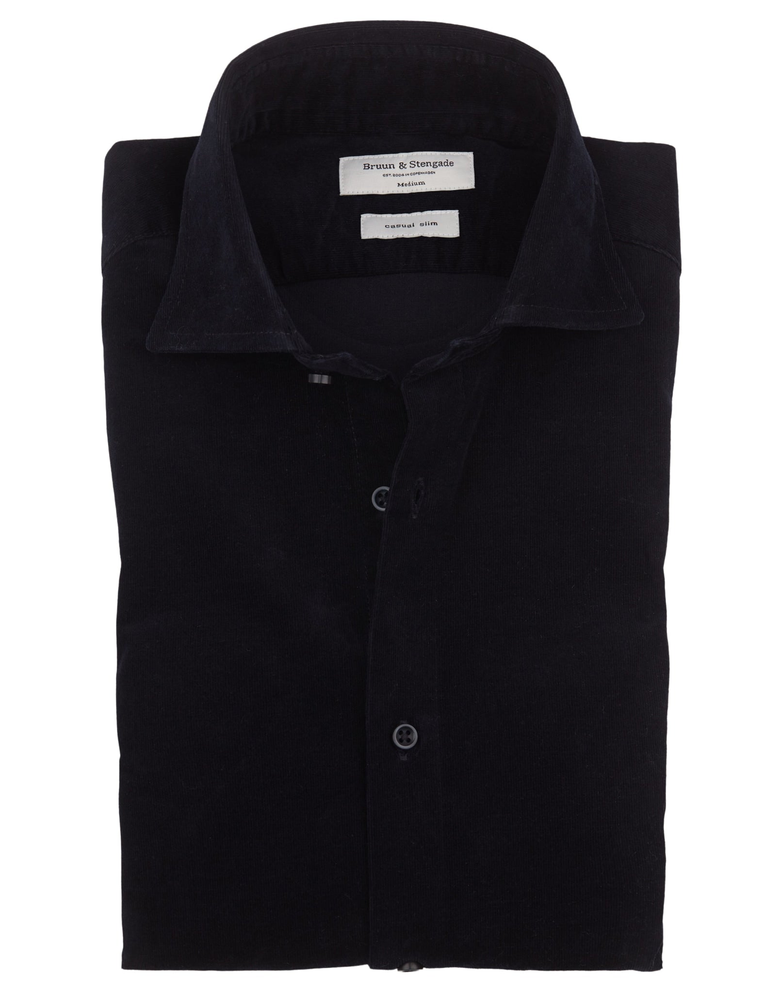 BS Kyoto Slim Fit Skjorte - Navy