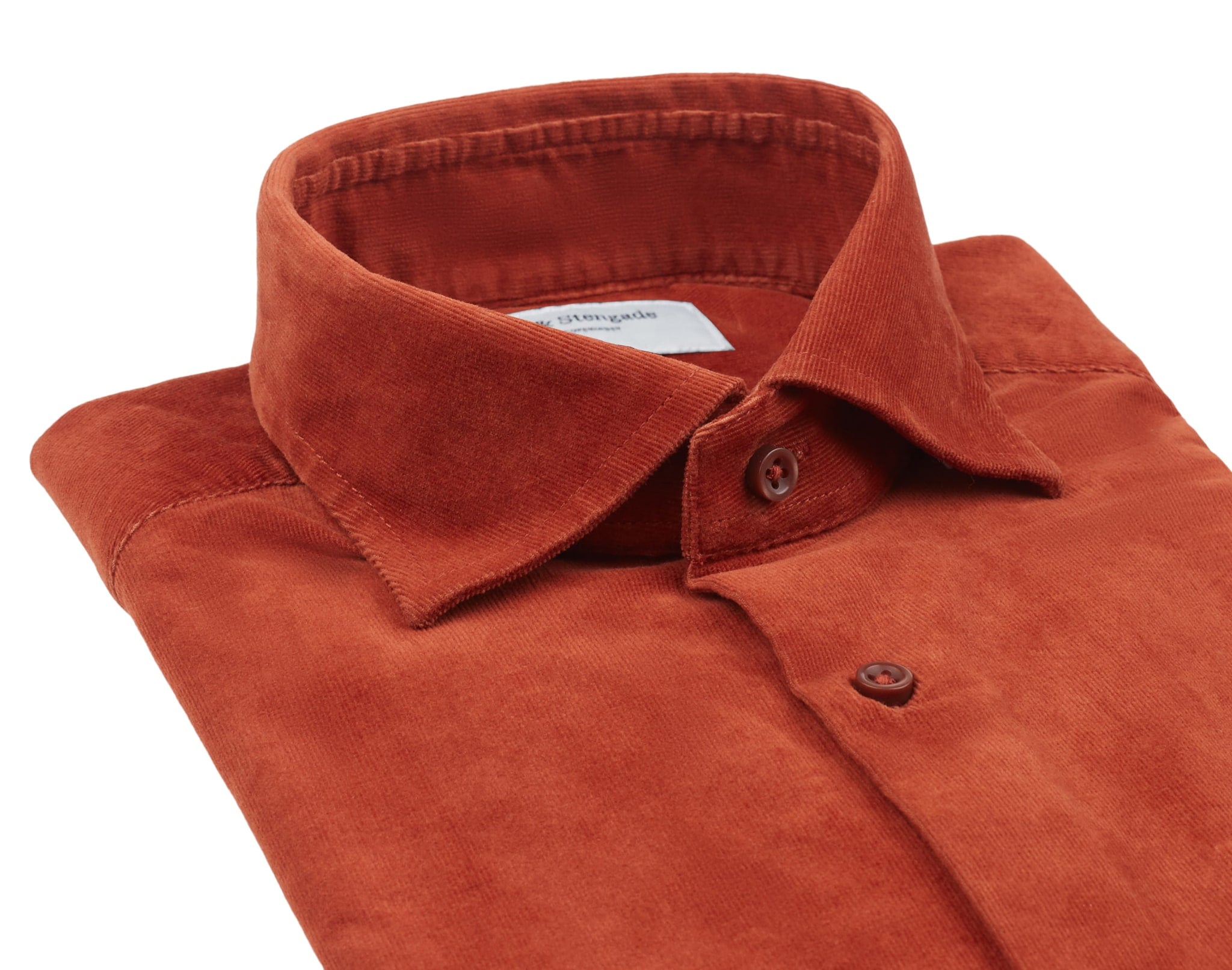 BS Kyoto Slim Fit Skjorte - Orange