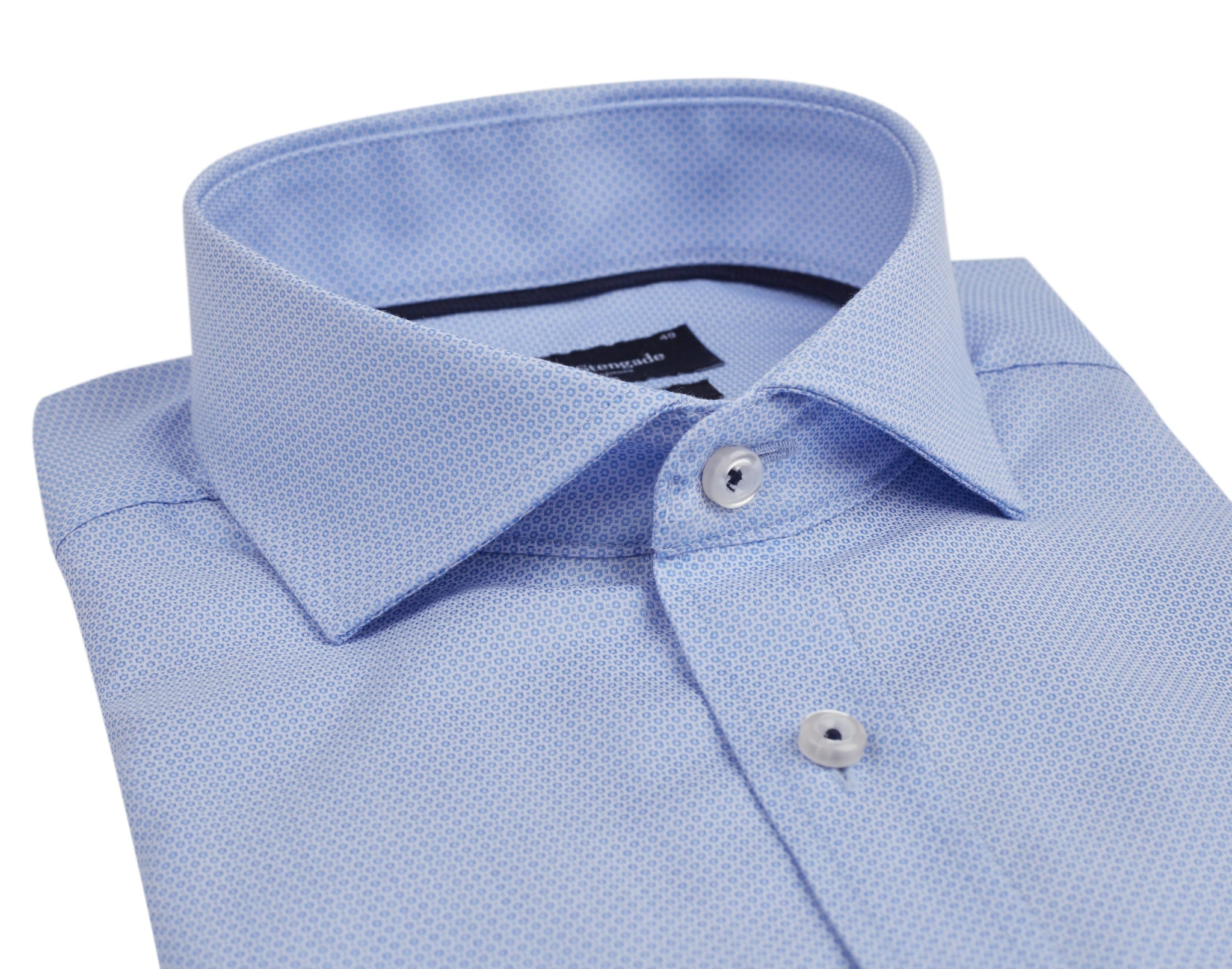 BS Lato Modern Fit Skjorte - Light Blue