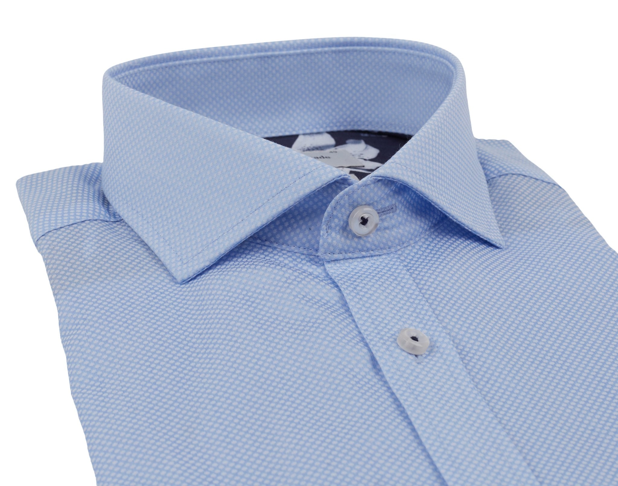 BS Lester Slim Fit Skjorte - Light Blue