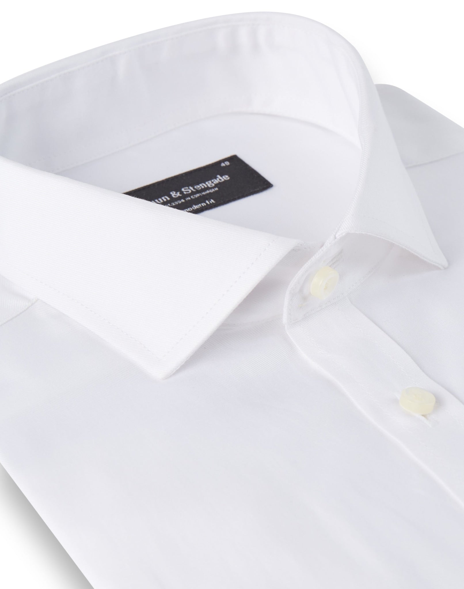 BS Mahogany Modern Fit Shirt - White