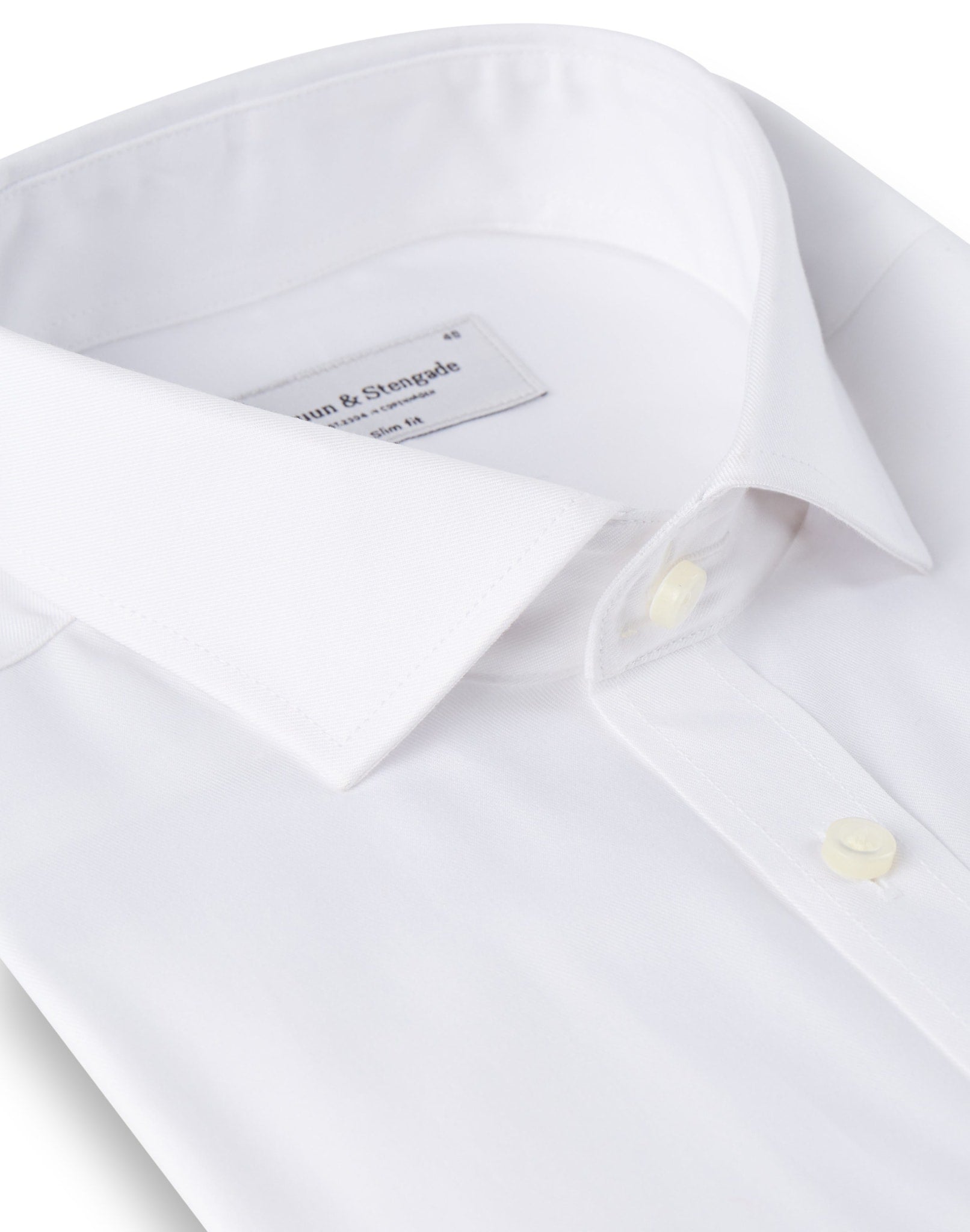 BS Mahogany Slim Fit Shirt - White