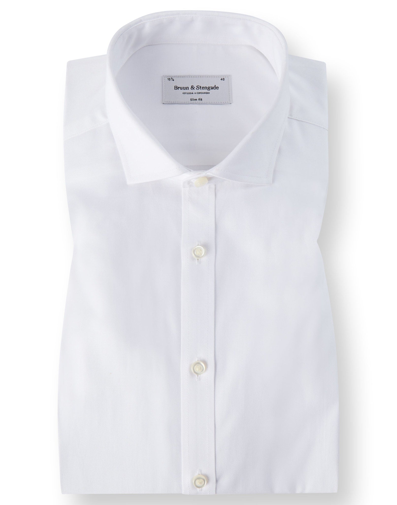 BS Mahogany Slim Fit Shirt - White