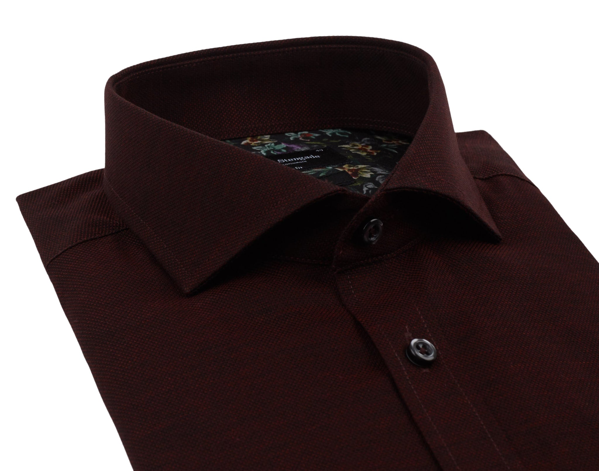 BS Maquire Modern Fit Skjorte - Bordeaux