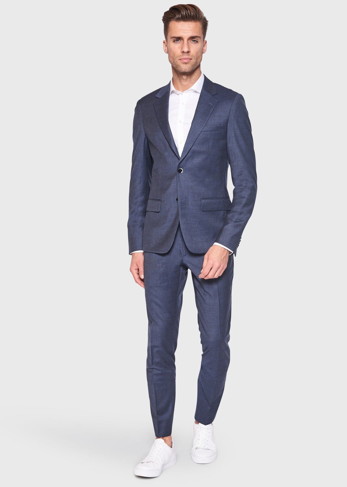 BS Matera Slim Fit Pants - Thunder