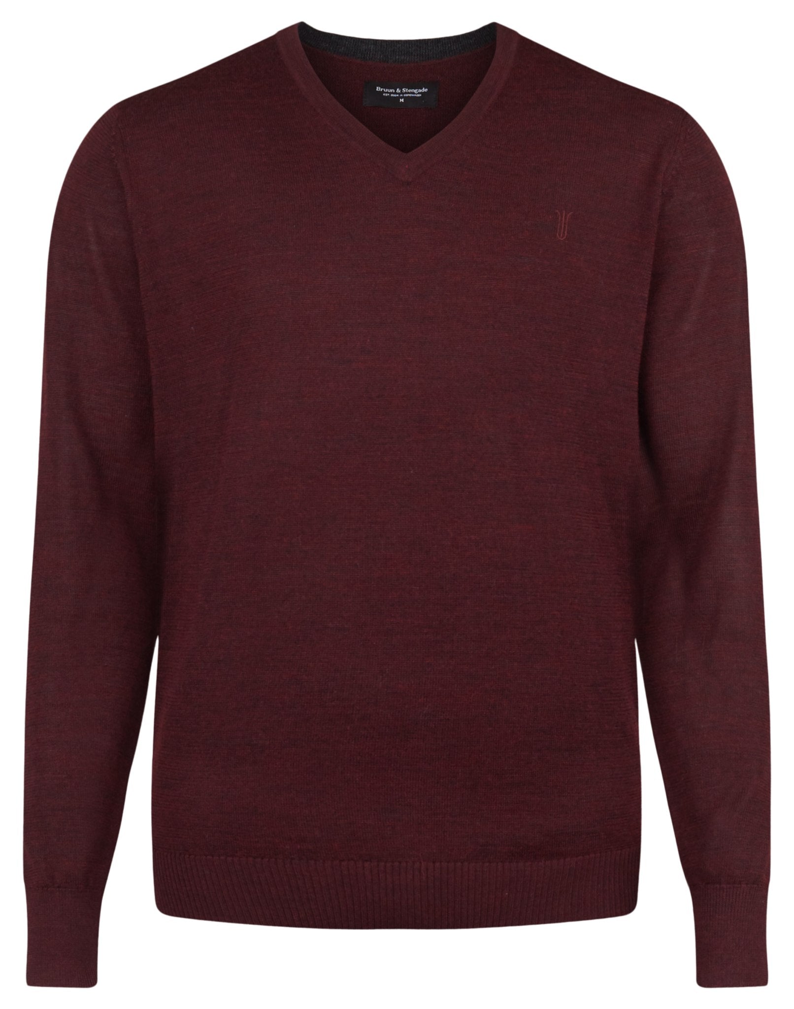 BS Neptune Regular Fit Strik - Bordeaux