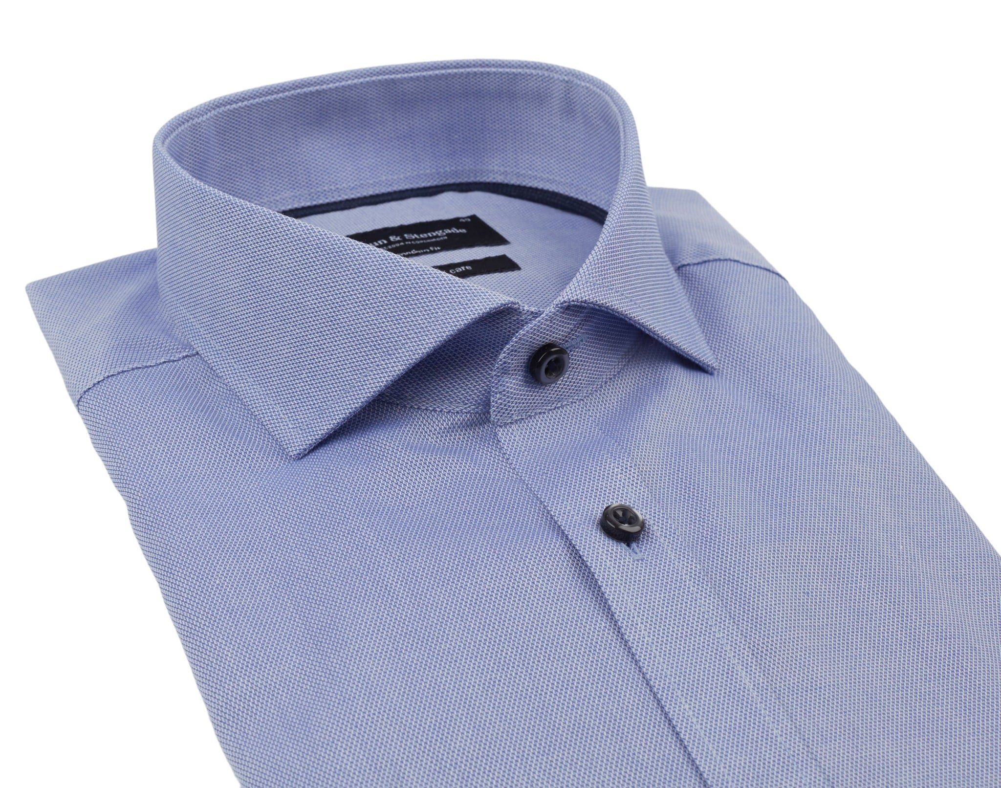 BS Origi Modern Fit Skjorte - Blue