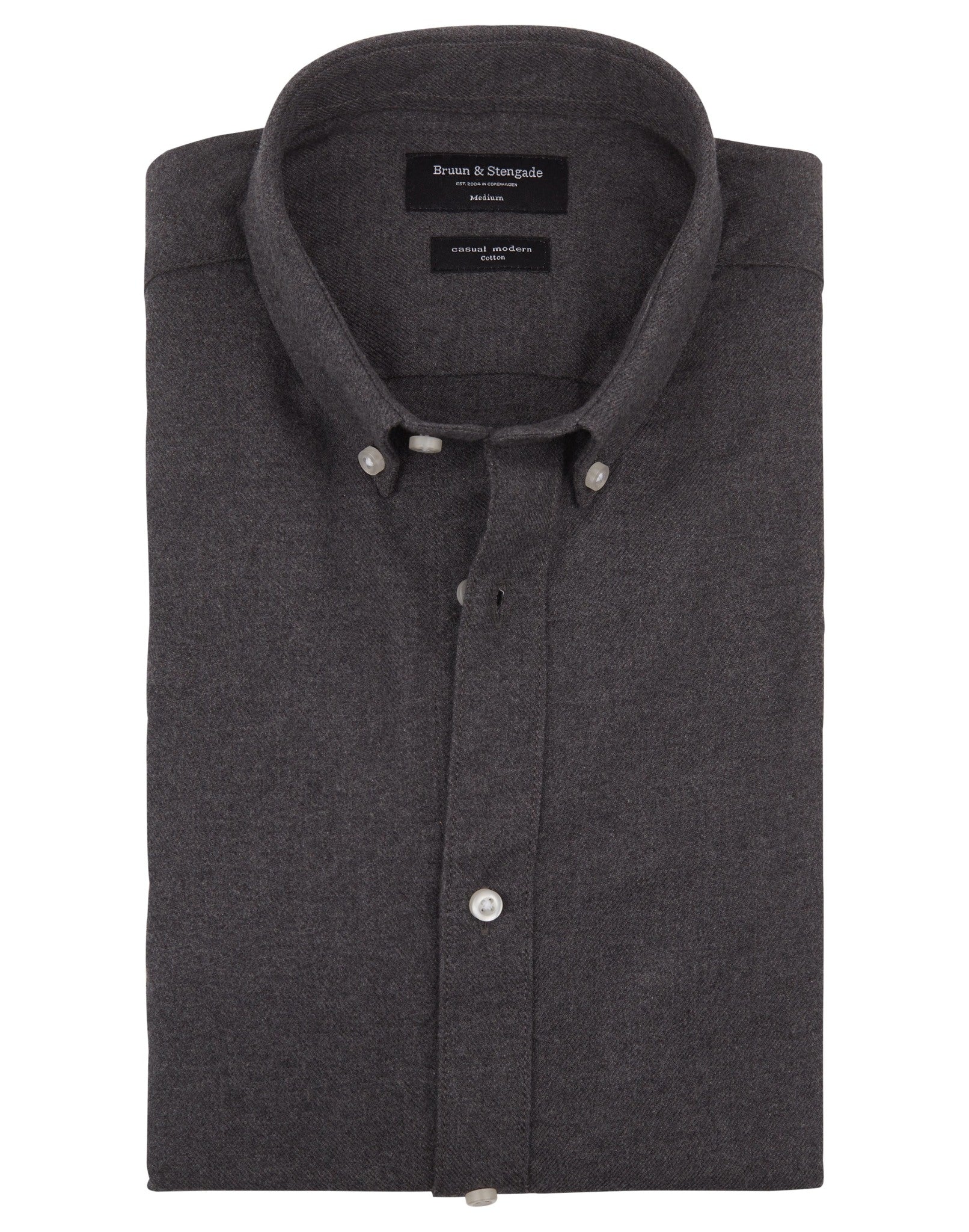 BS Osaka Modern Fit Skjorte - Grey