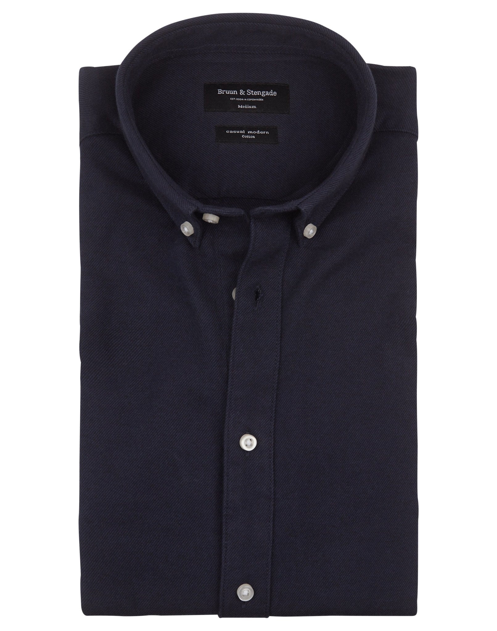 BS Osaka Modern Fit Skjorte - Navy