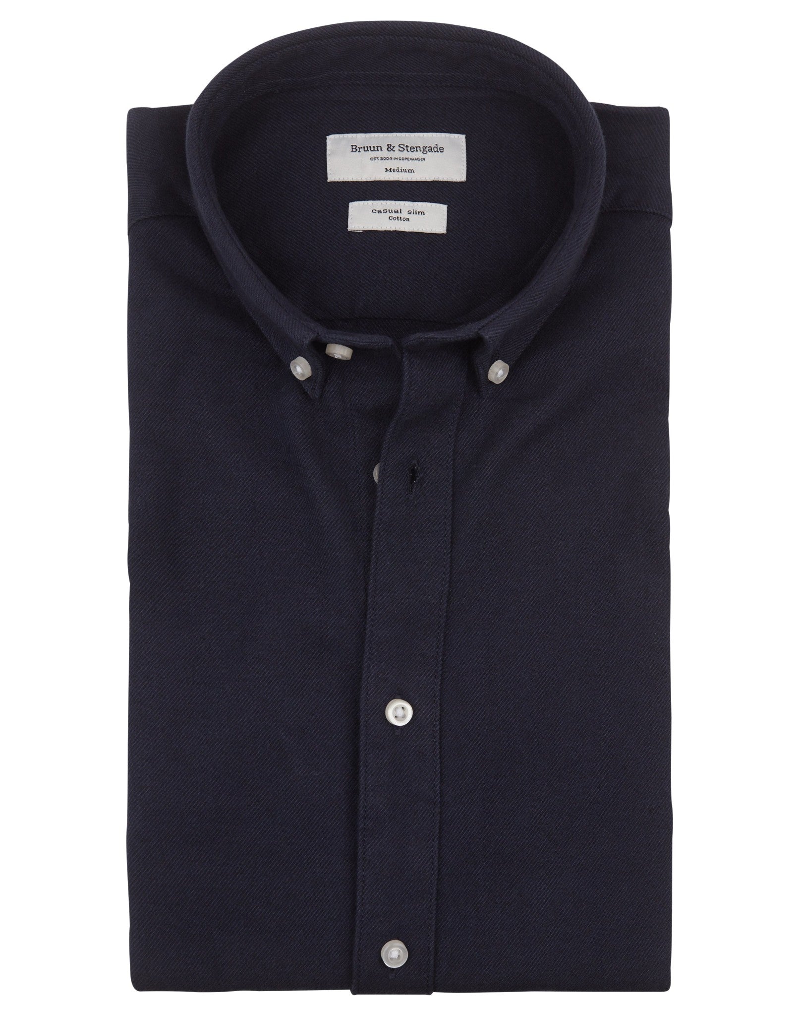 BS Osaka Slim Fit Skjorte - Navy