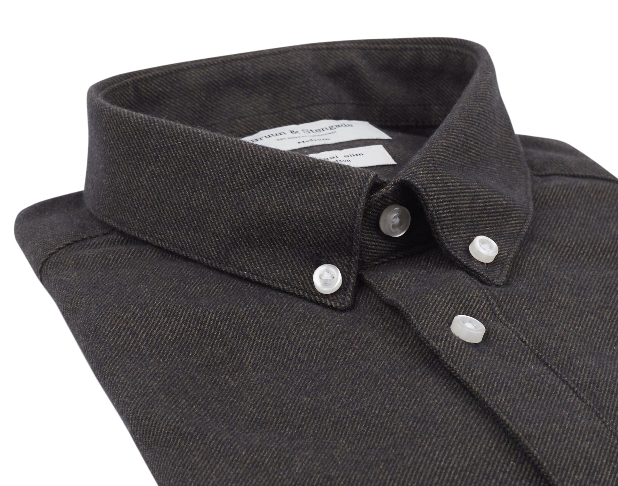 BS Osaka Slim Fit Skjorte - Green